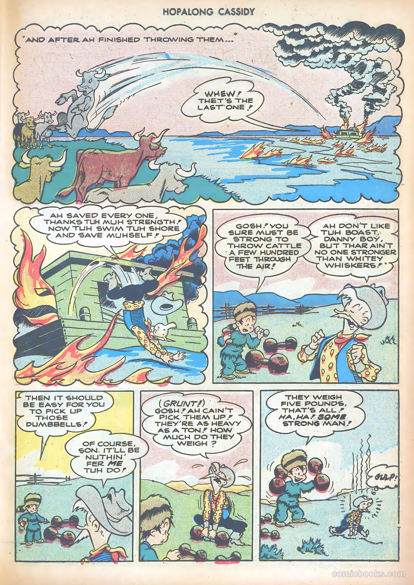 Hopalong Cassidy #17 (1948) — page 27 of 52