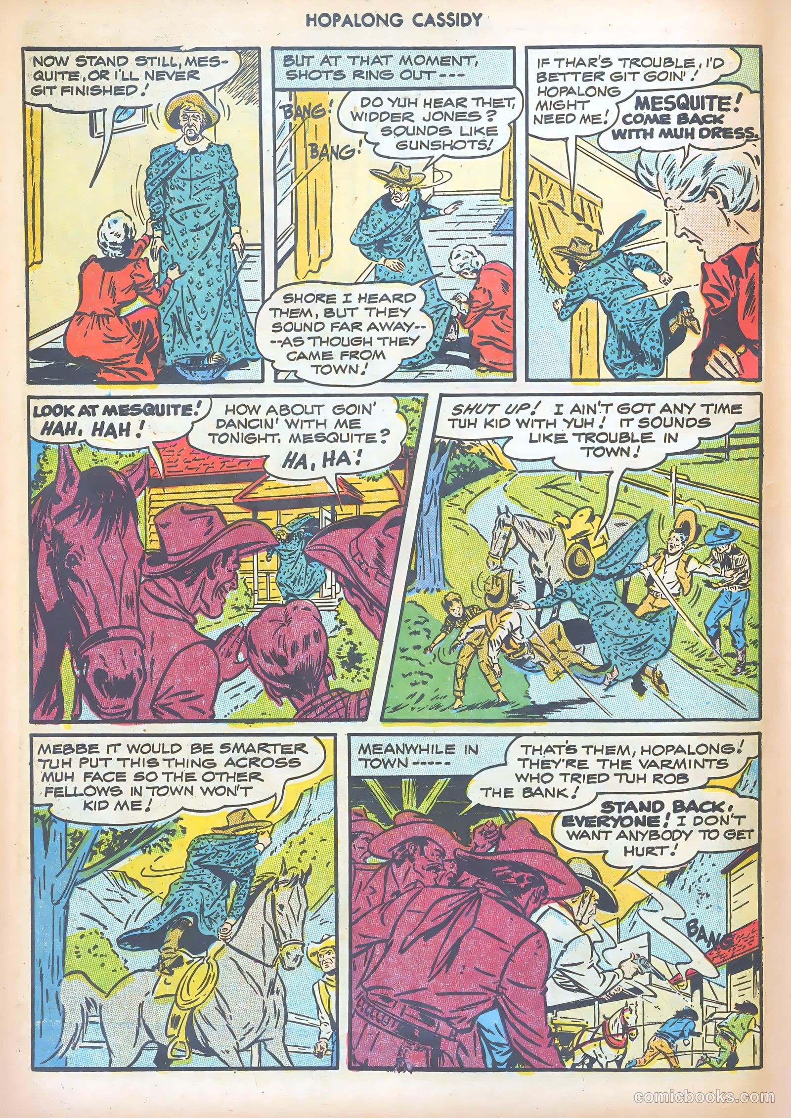 Hopalong Cassidy #17 (1948) — page 30 of 52