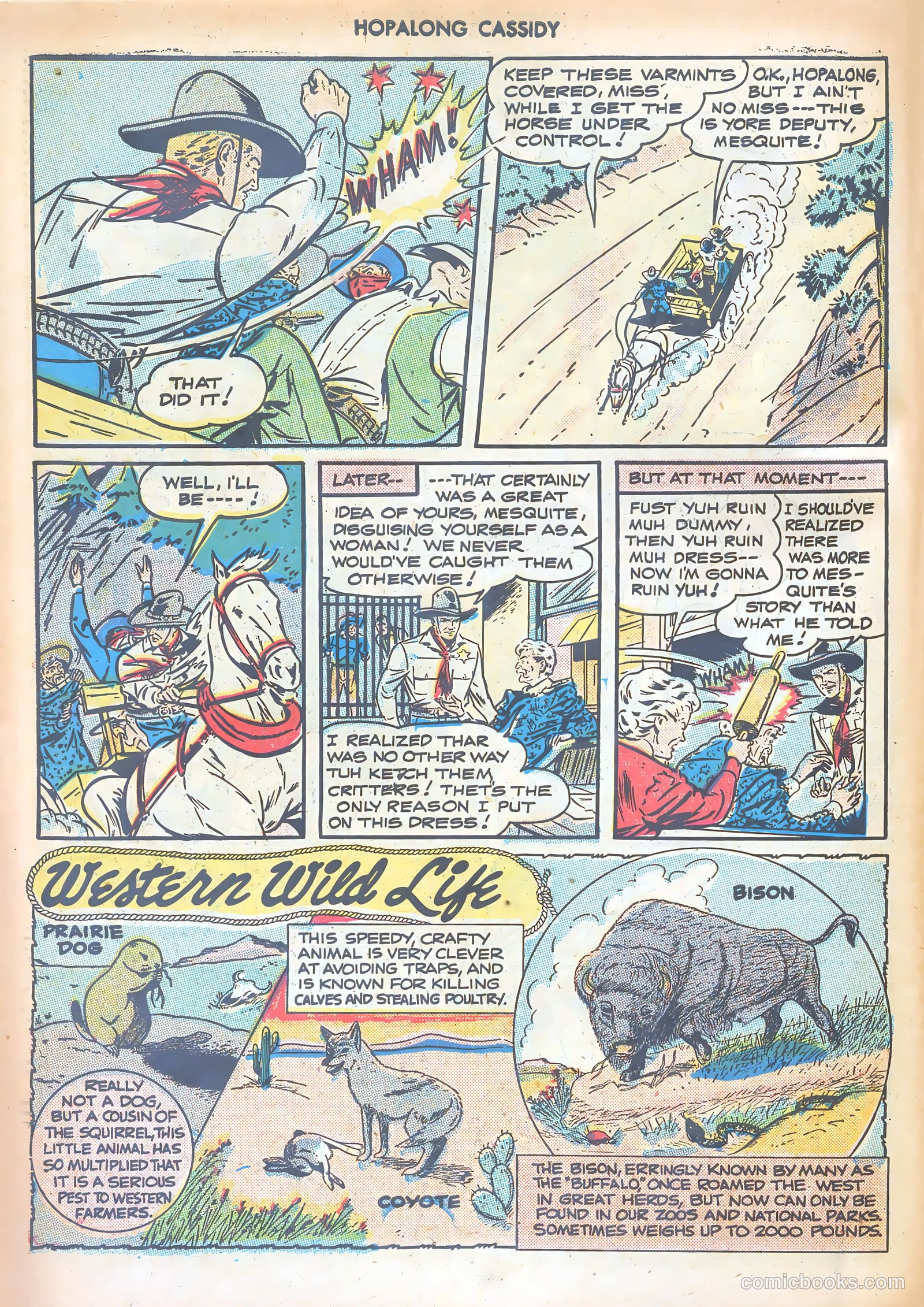 Hopalong Cassidy #17 (1948) — page 34 of 52