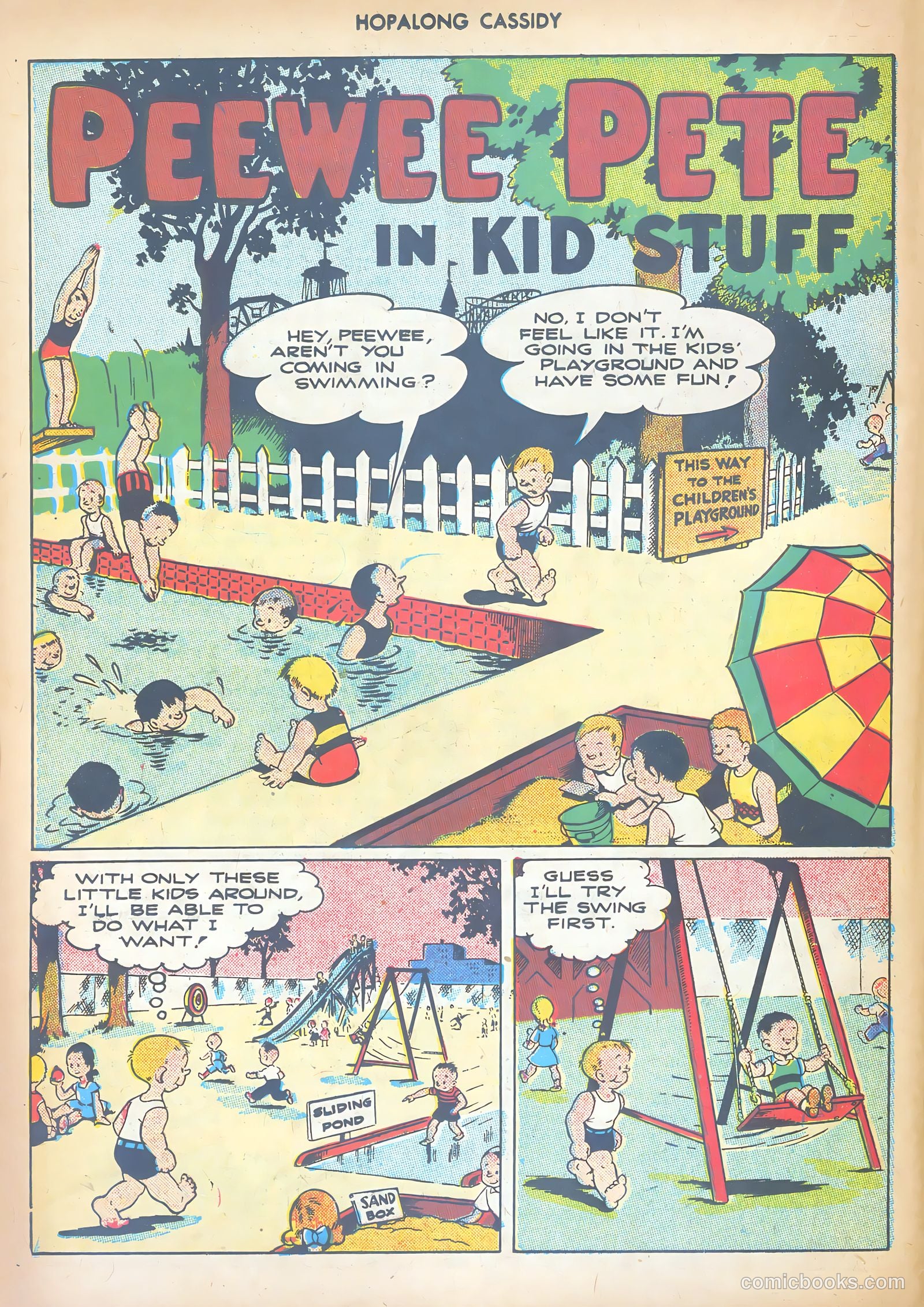 Hopalong Cassidy #17 (1948) — page 38 of 52