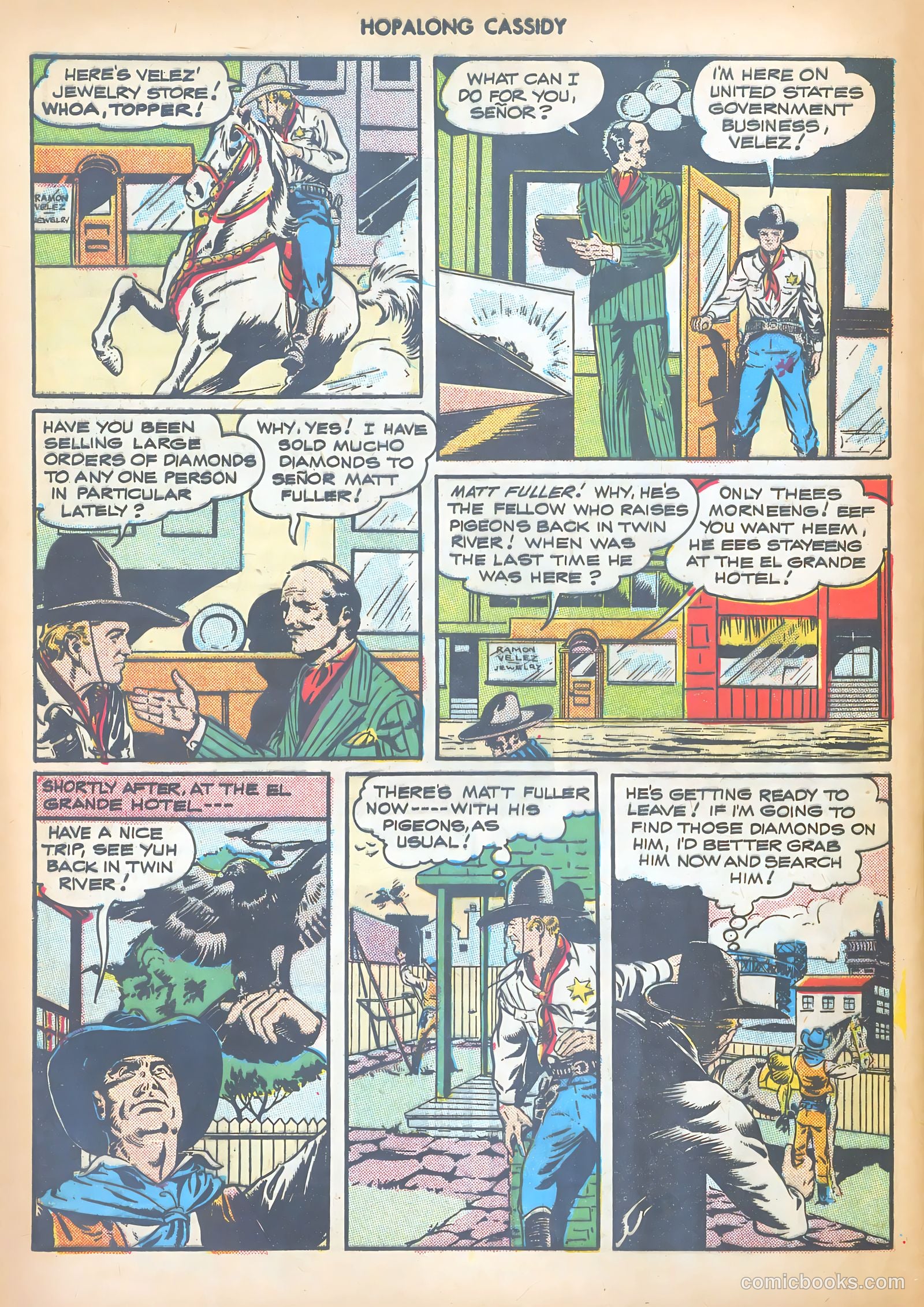 Hopalong Cassidy #17 (1948) — page 44 of 52