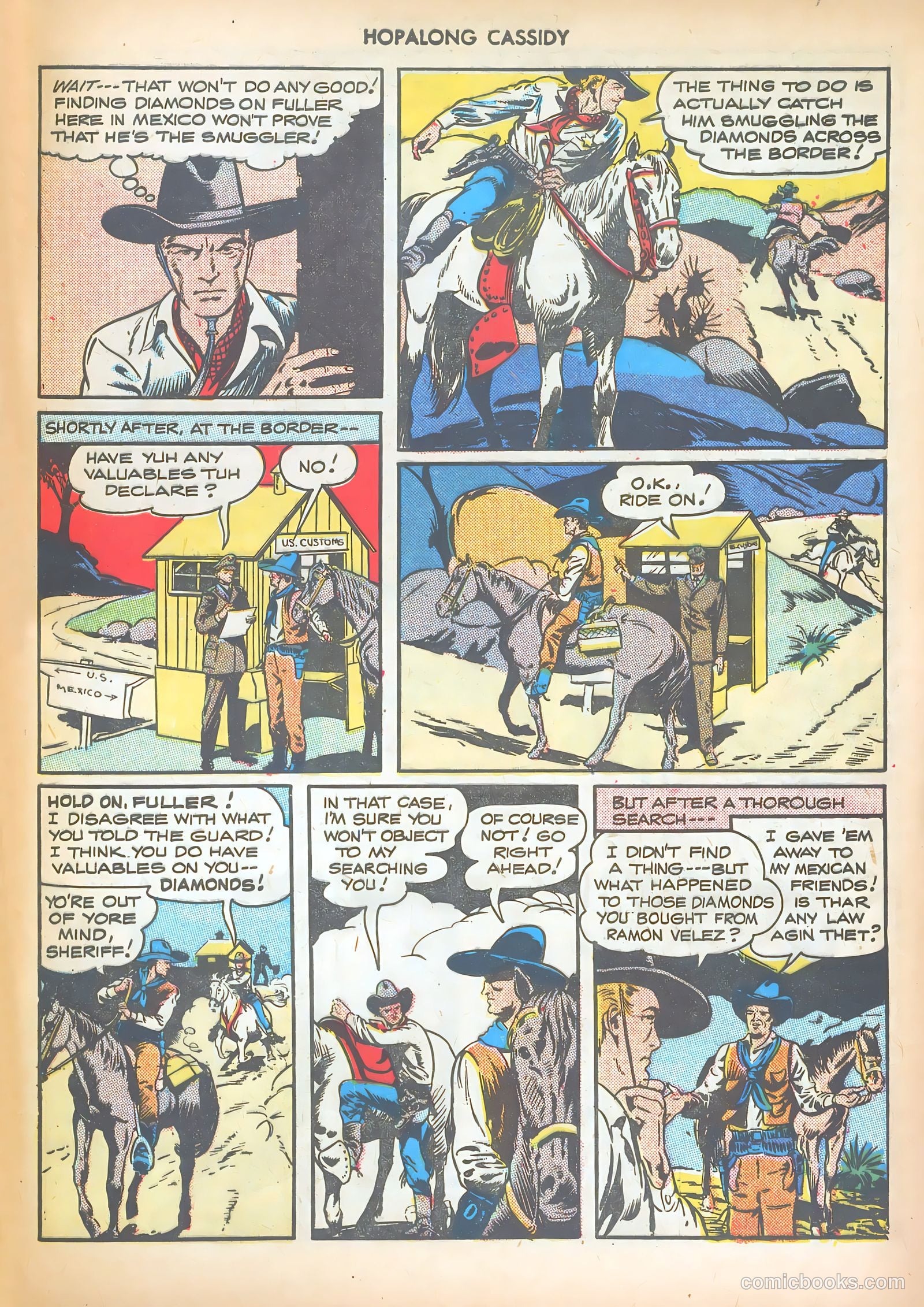 Hopalong Cassidy #17 (1948) — page 45 of 52