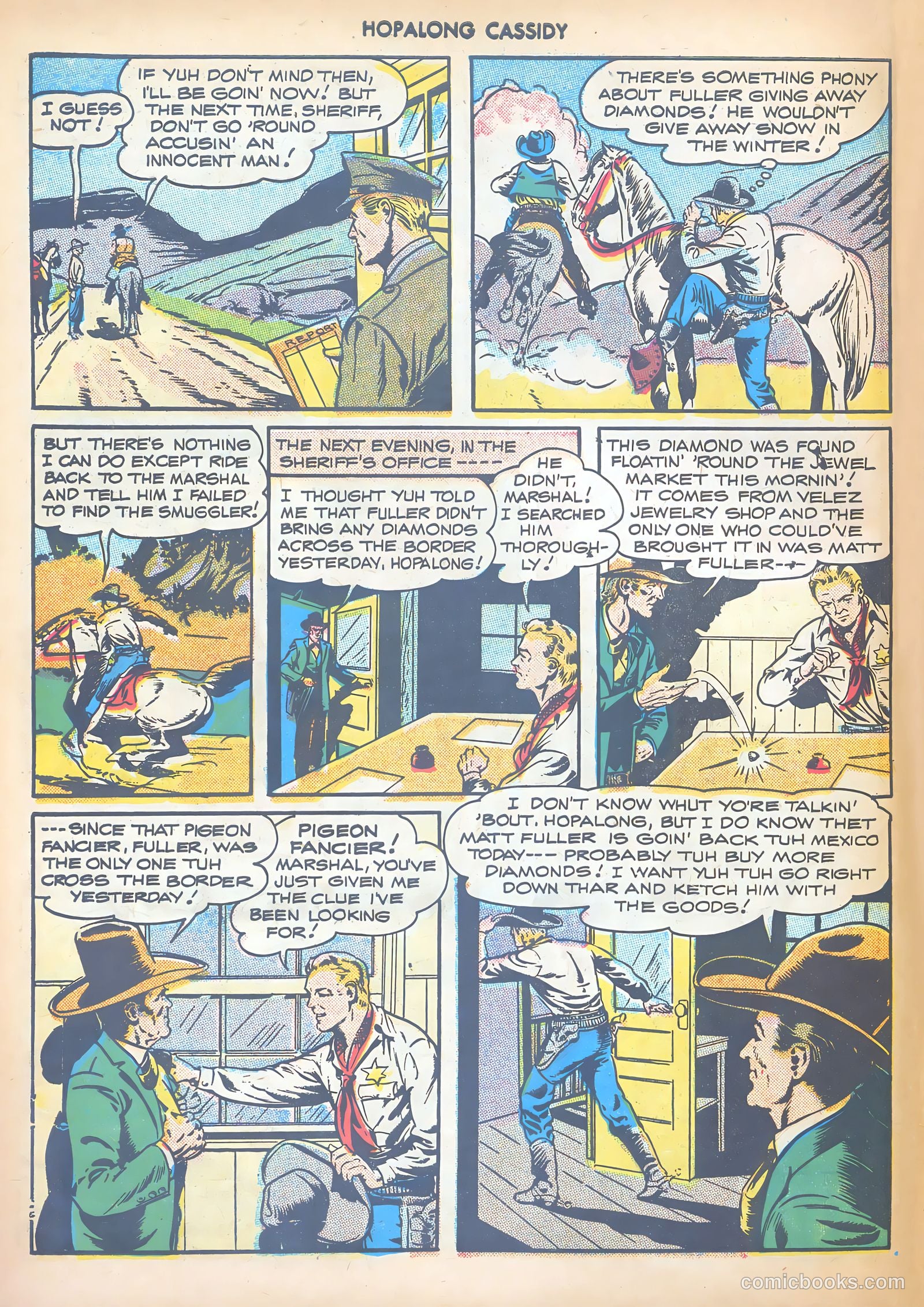 Hopalong Cassidy #17 (1948) — page 46 of 52