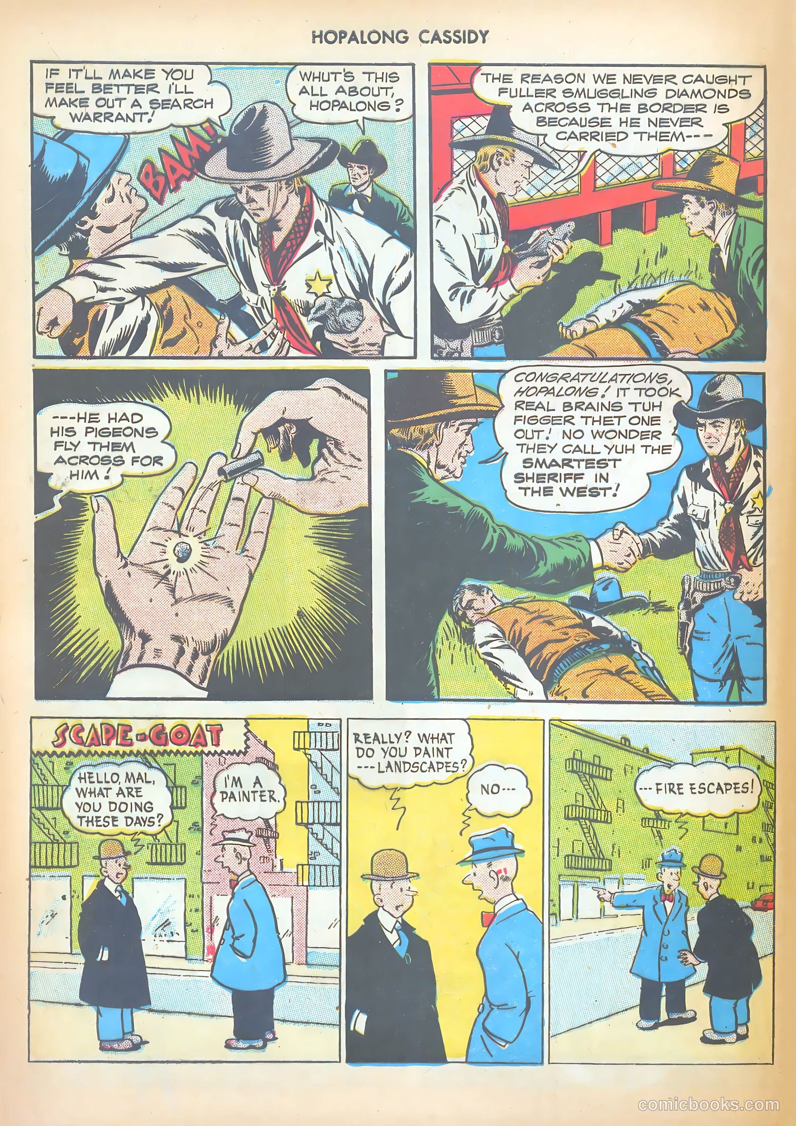 Hopalong Cassidy #17 (1948) — page 48 of 52