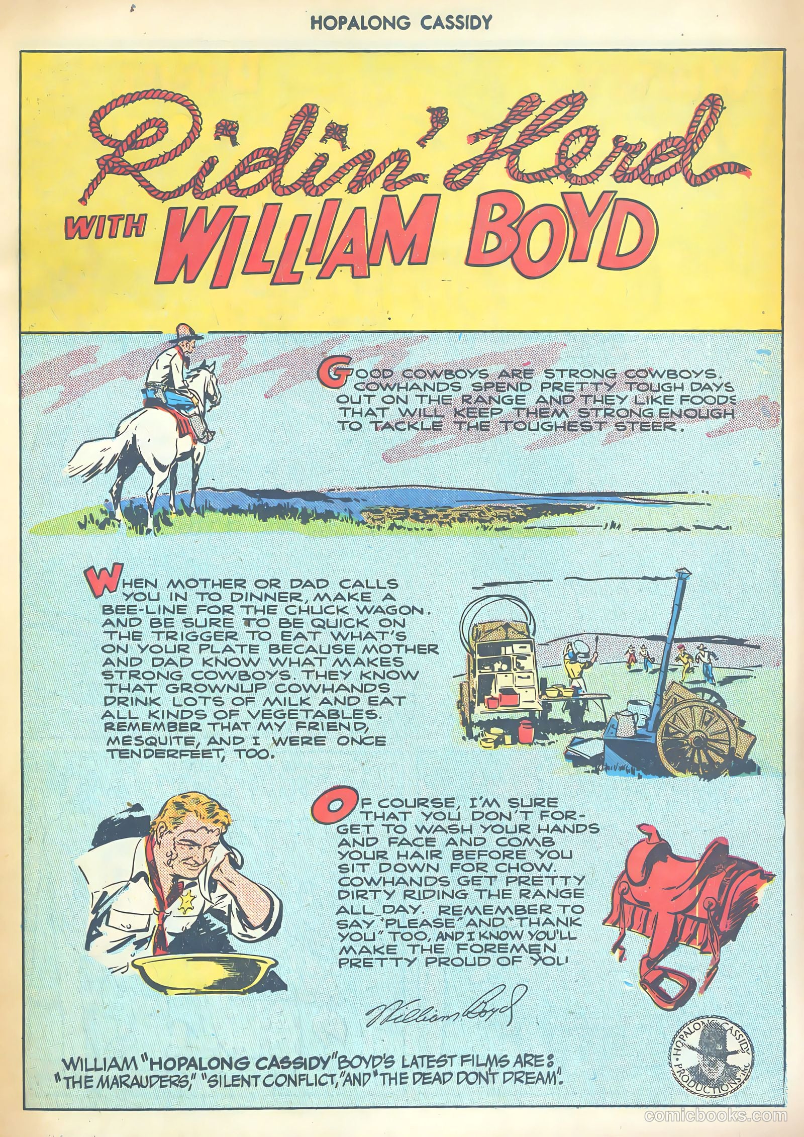Hopalong Cassidy #18 (1948) — page 23 of 52