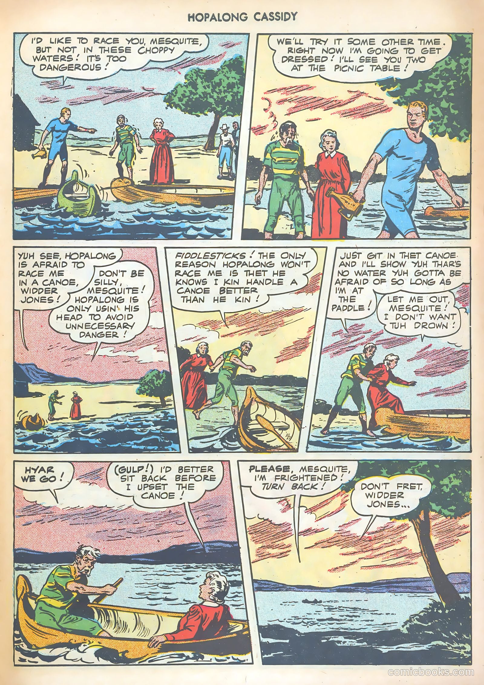 Hopalong Cassidy #18 (1948) — page 31 of 52