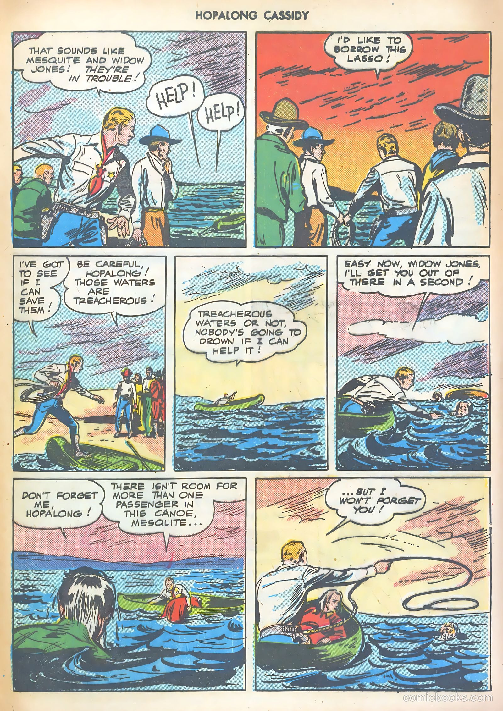 Hopalong Cassidy #18 (1948) — page 33 of 52
