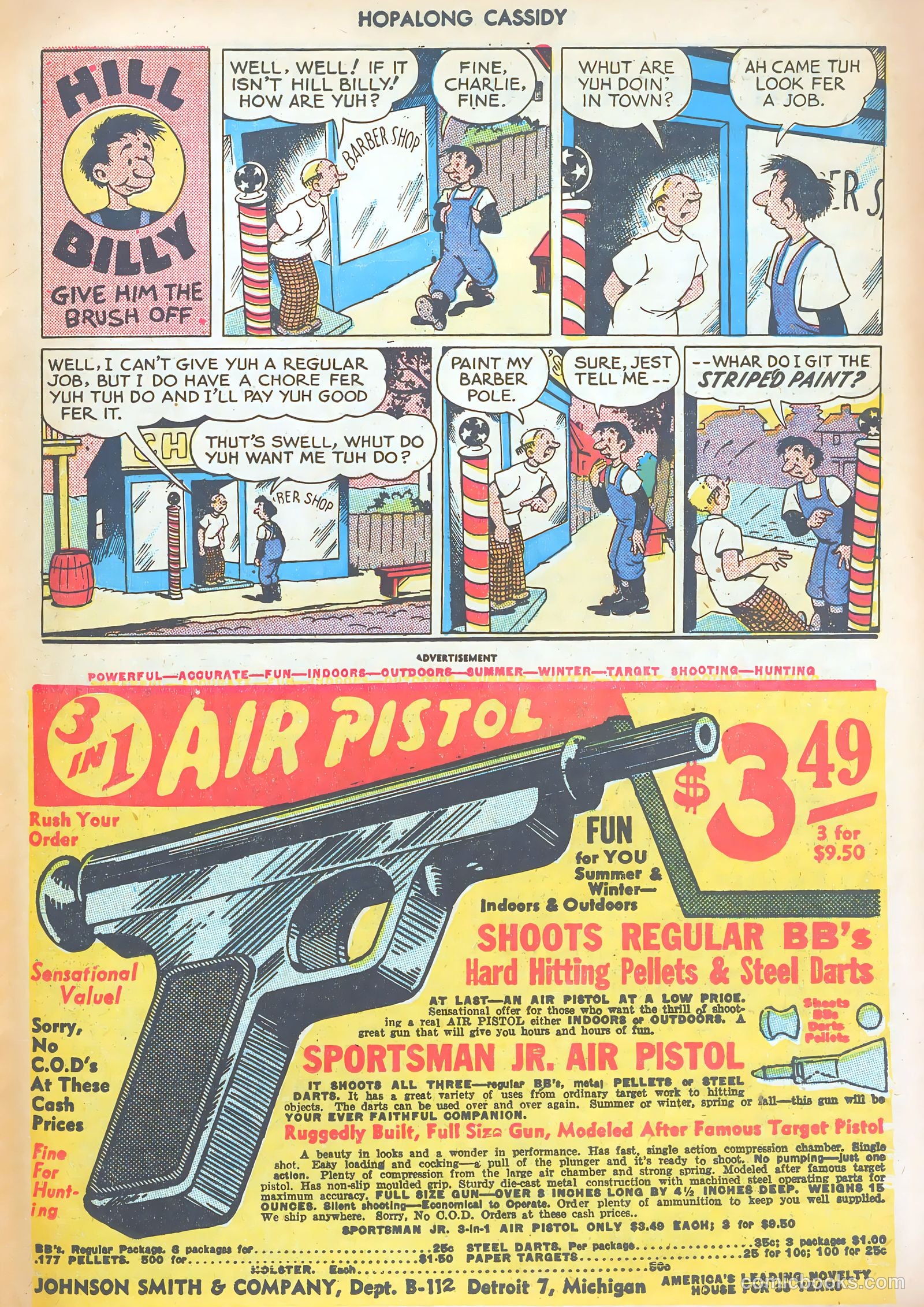 Hopalong Cassidy #18 (1948) — page 35 of 52