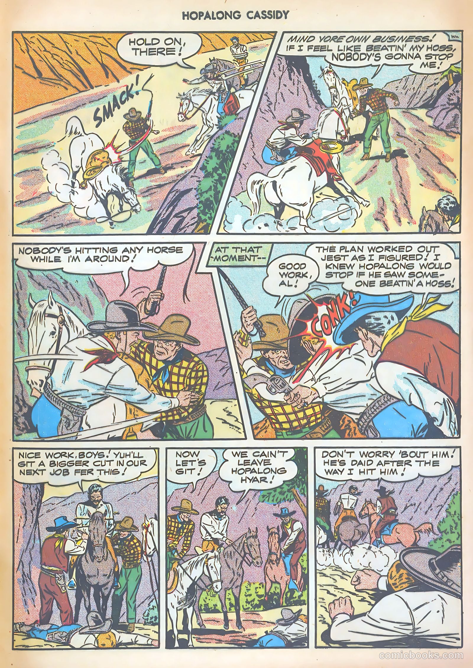 Hopalong Cassidy #18 (1948) — page 45 of 52