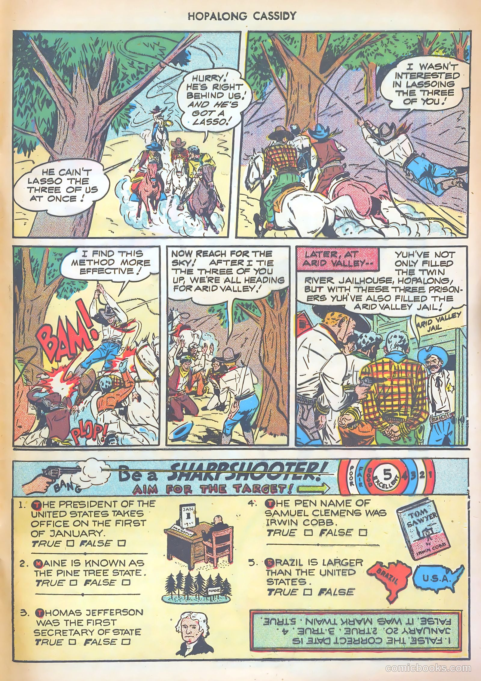 Hopalong Cassidy #18 (1948) — page 49 of 52