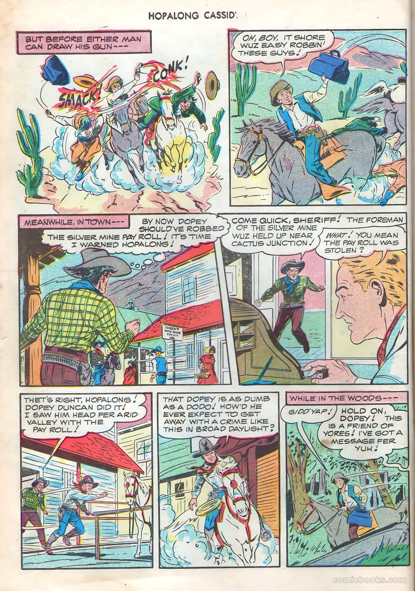 Hopalong Cassidy #19 (1948) — page 6 of 52
