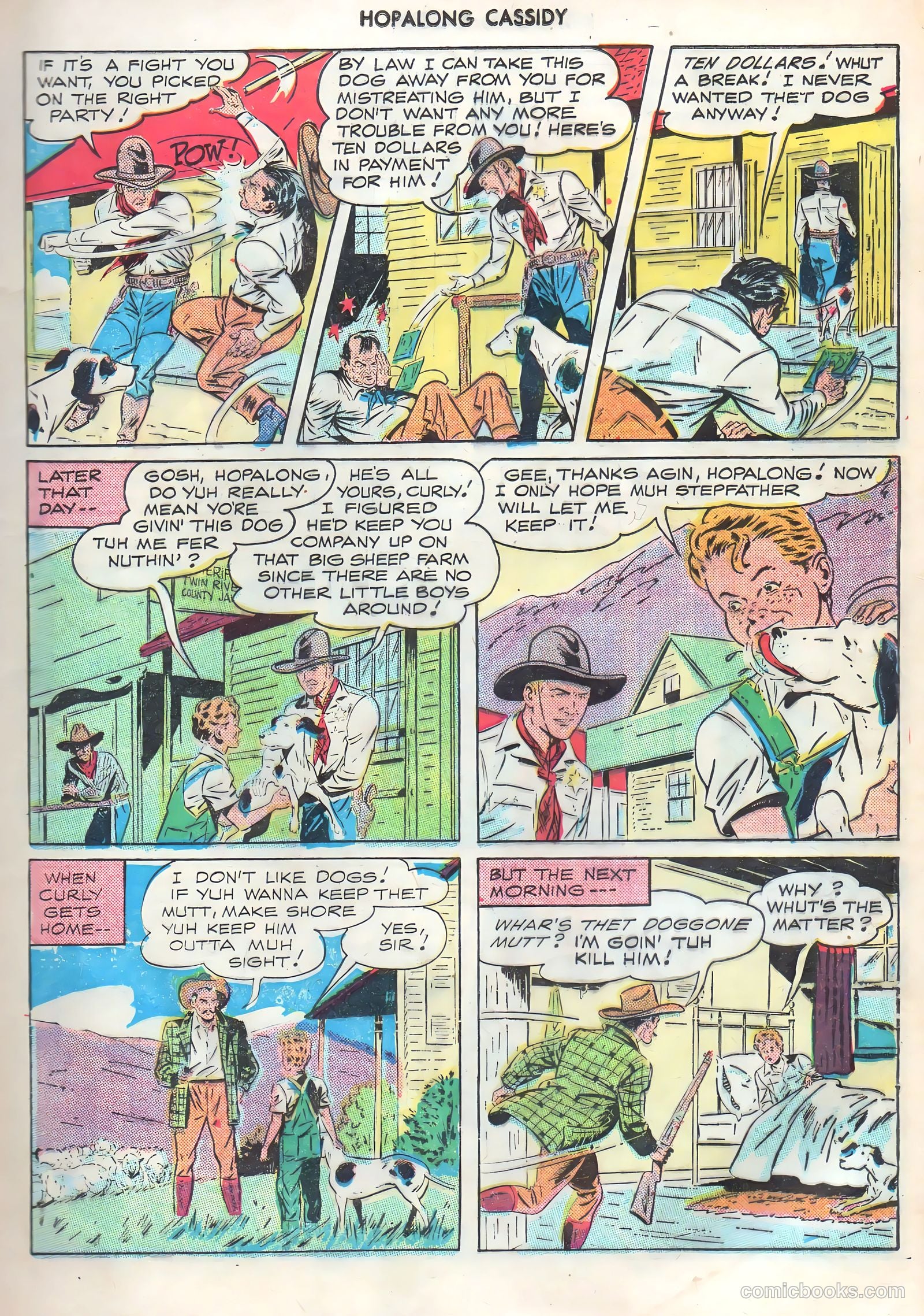 Hopalong Cassidy #19 (1948) — page 17 of 52
