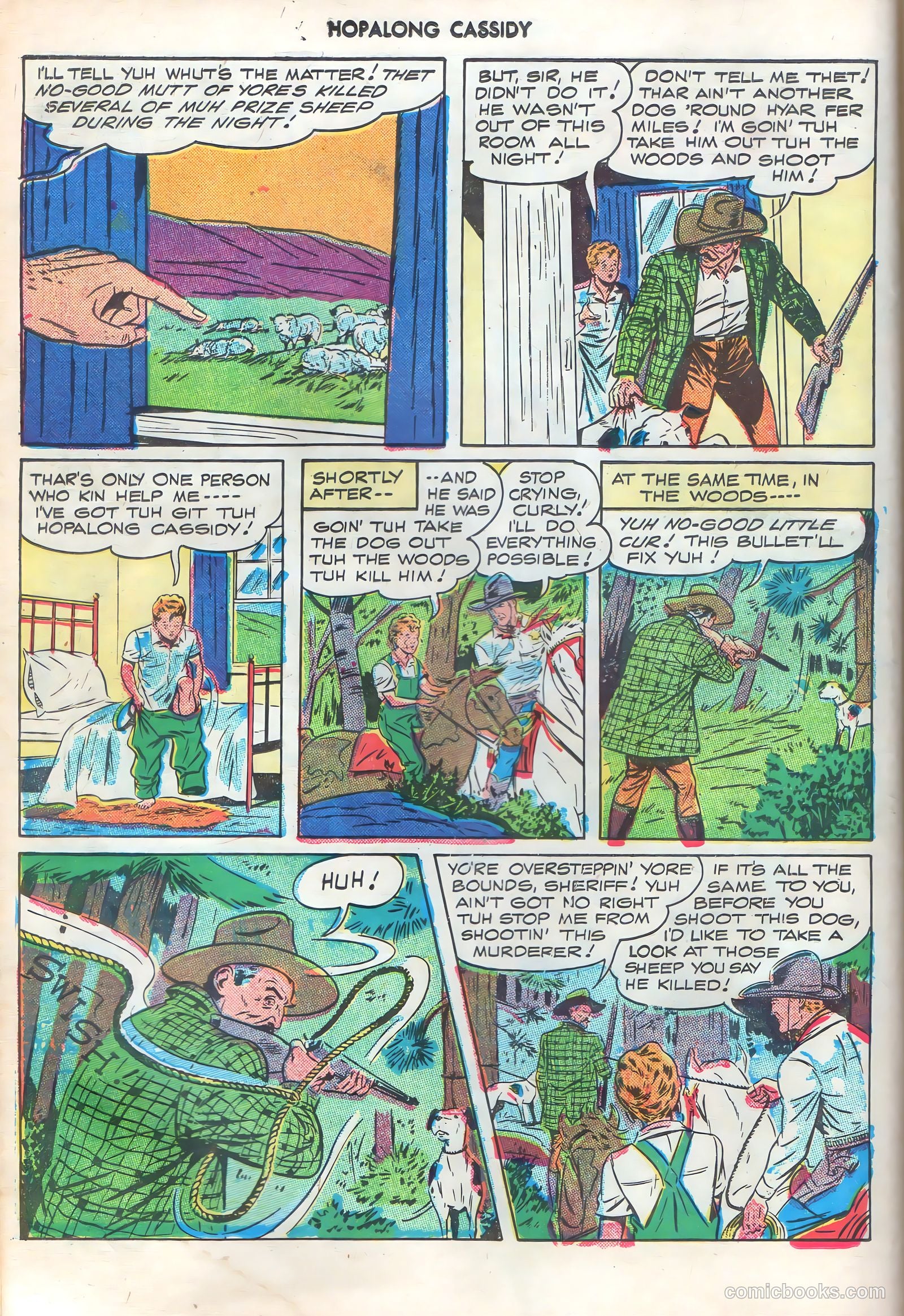 Hopalong Cassidy #19 (1948) — page 18 of 52