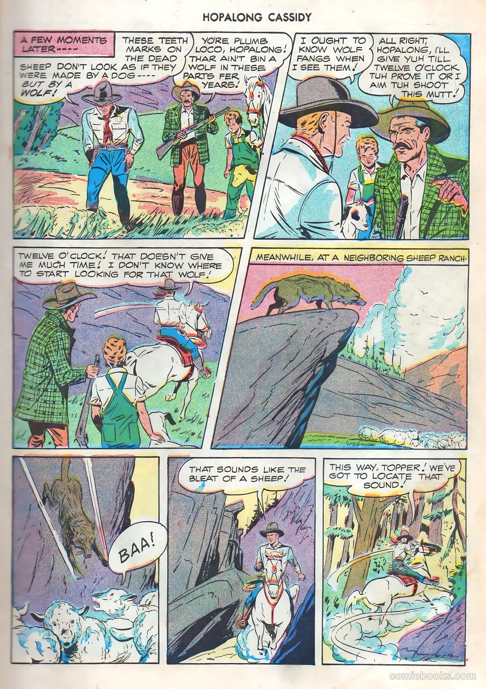 Hopalong Cassidy #19 (1948) — page 19 of 52