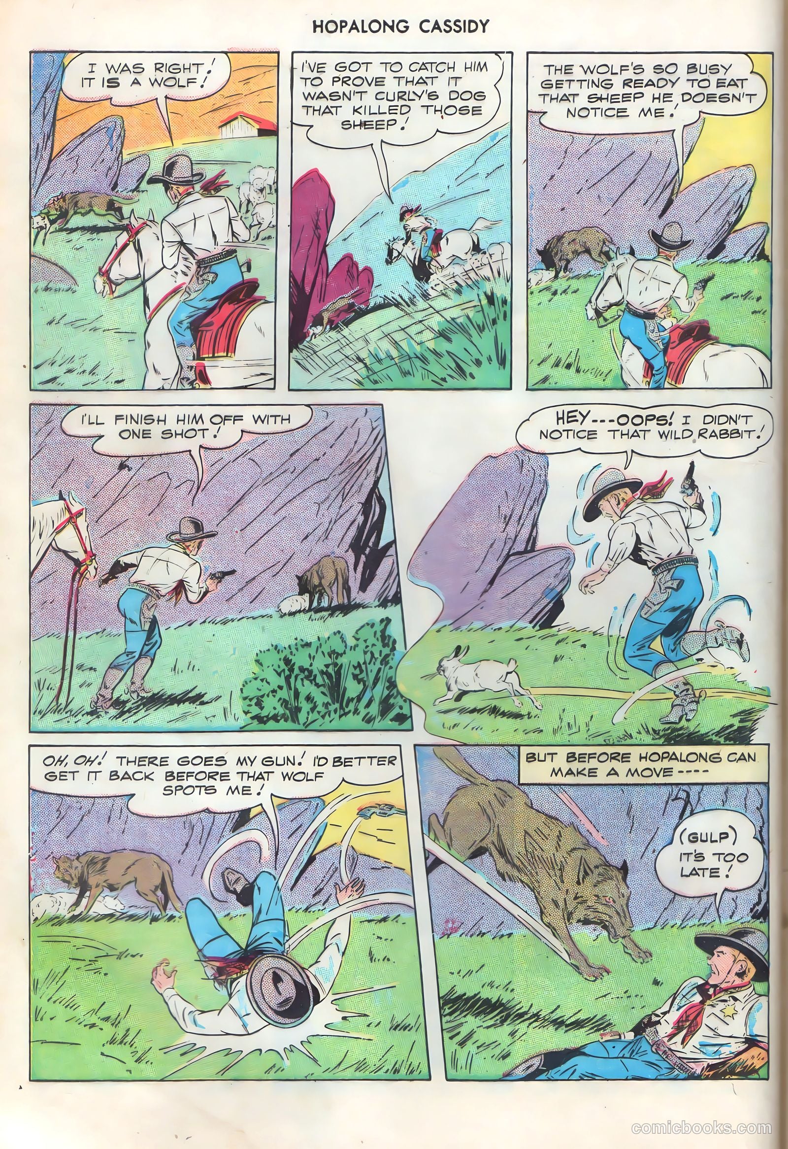 Hopalong Cassidy #19 (1948) — page 20 of 52