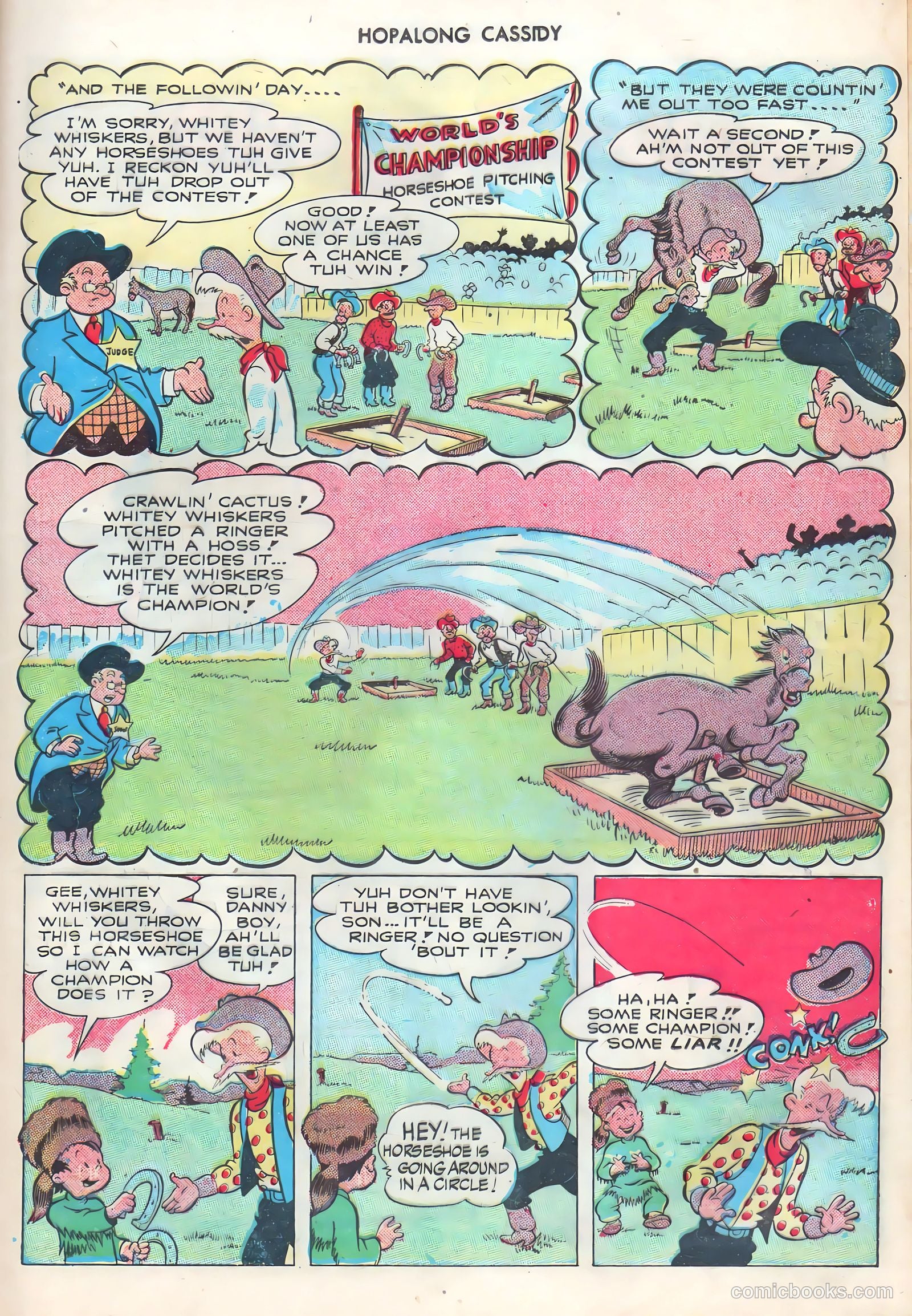 Hopalong Cassidy #19 (1948) — page 29 of 52