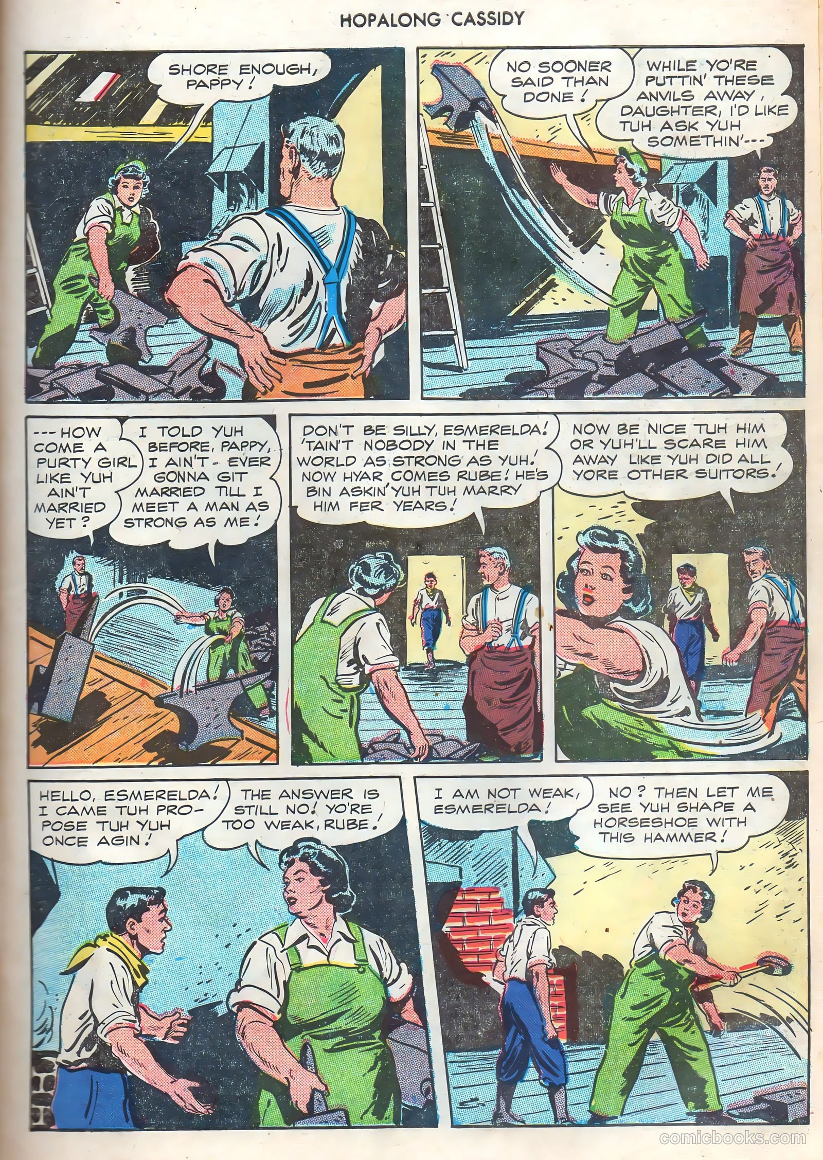 Hopalong Cassidy #19 (1948) — page 31 of 52