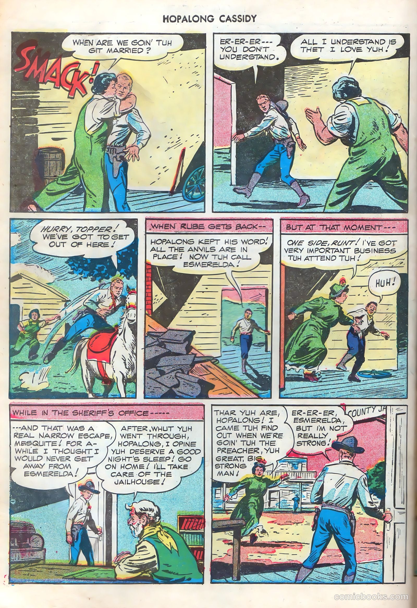 Hopalong Cassidy #19 (1948) — page 34 of 52