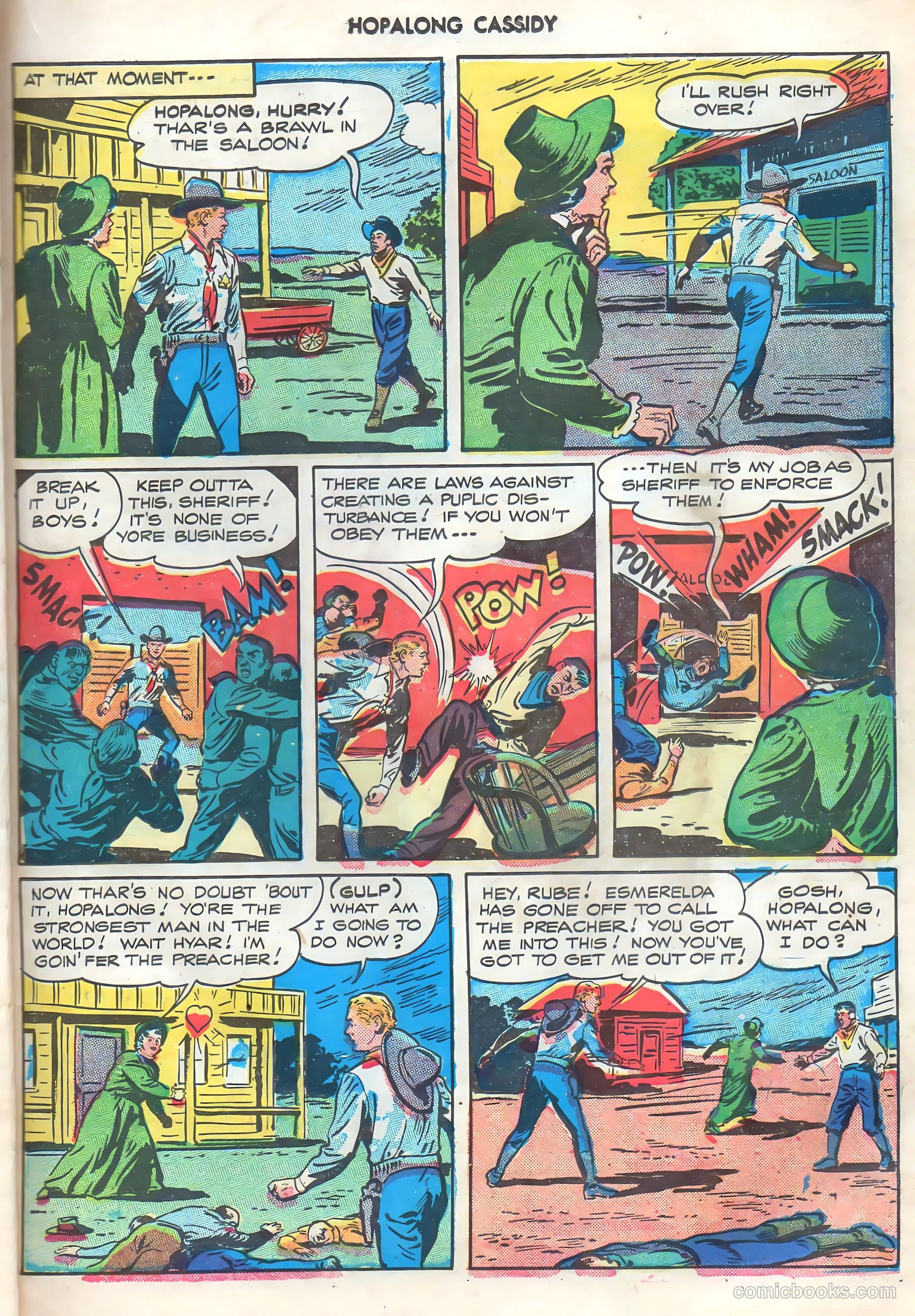 Hopalong Cassidy #19 (1948) — page 35 of 52