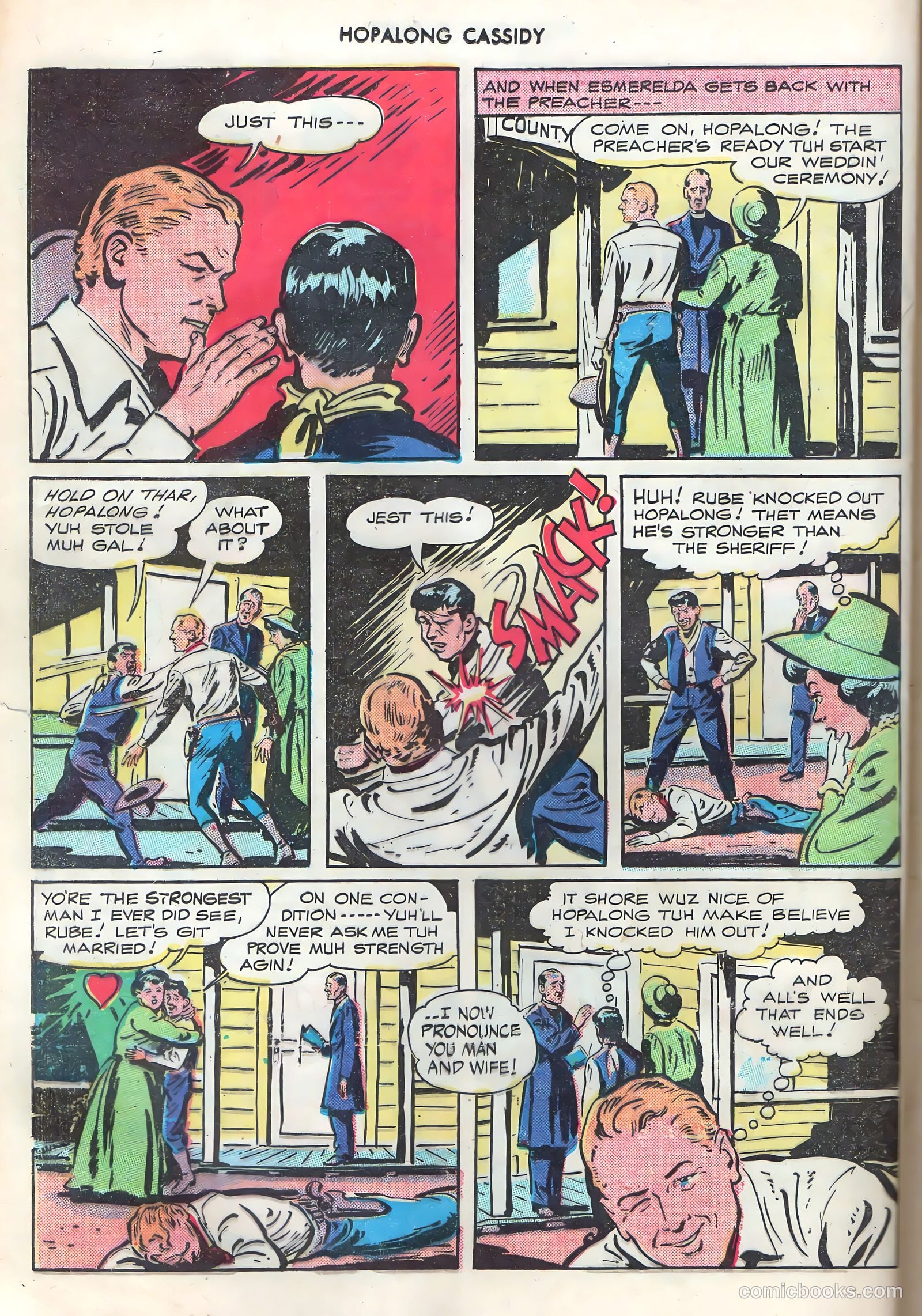 Hopalong Cassidy #19 (1948) — page 36 of 52