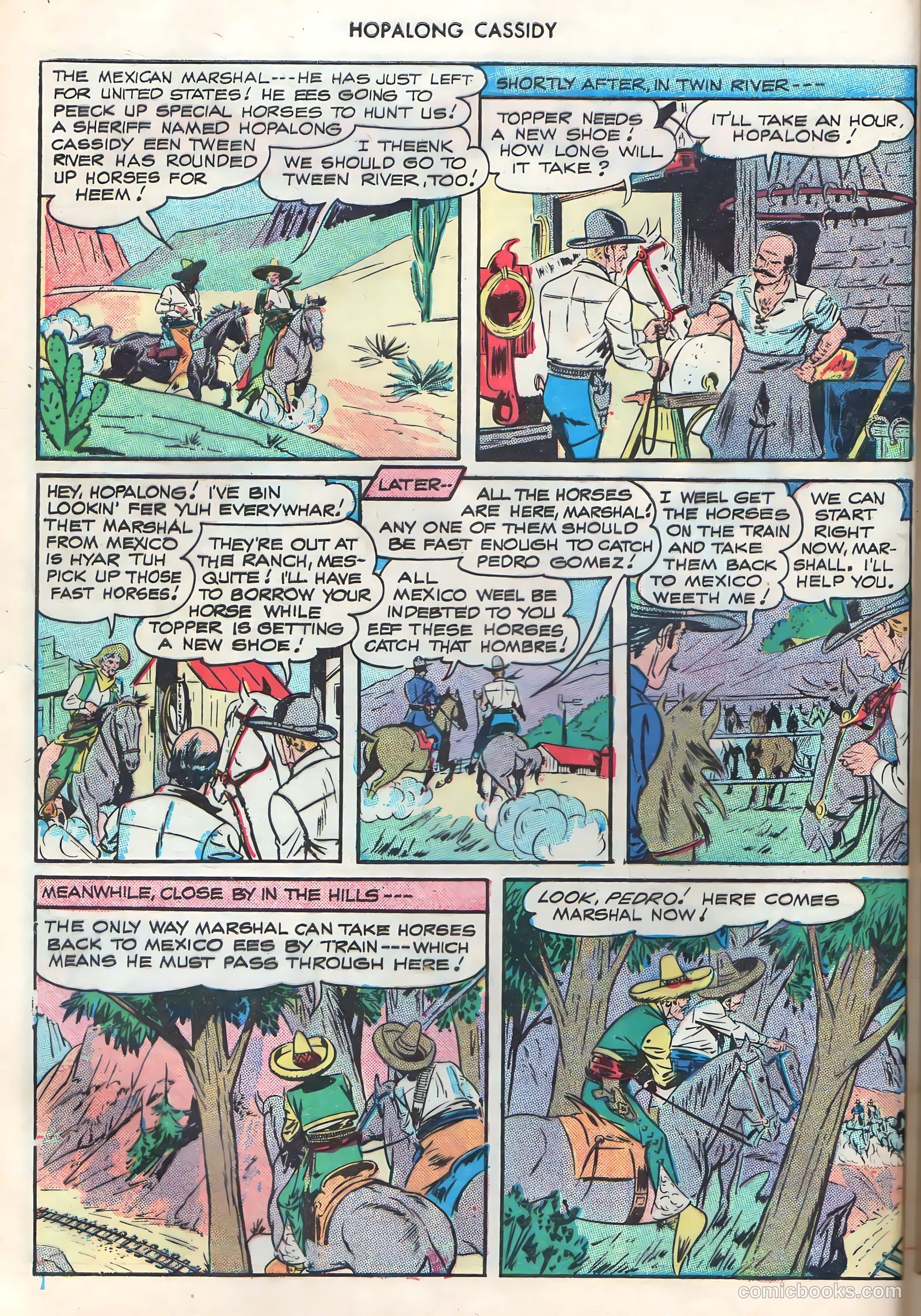 Hopalong Cassidy #19 (1948) — page 44 of 52