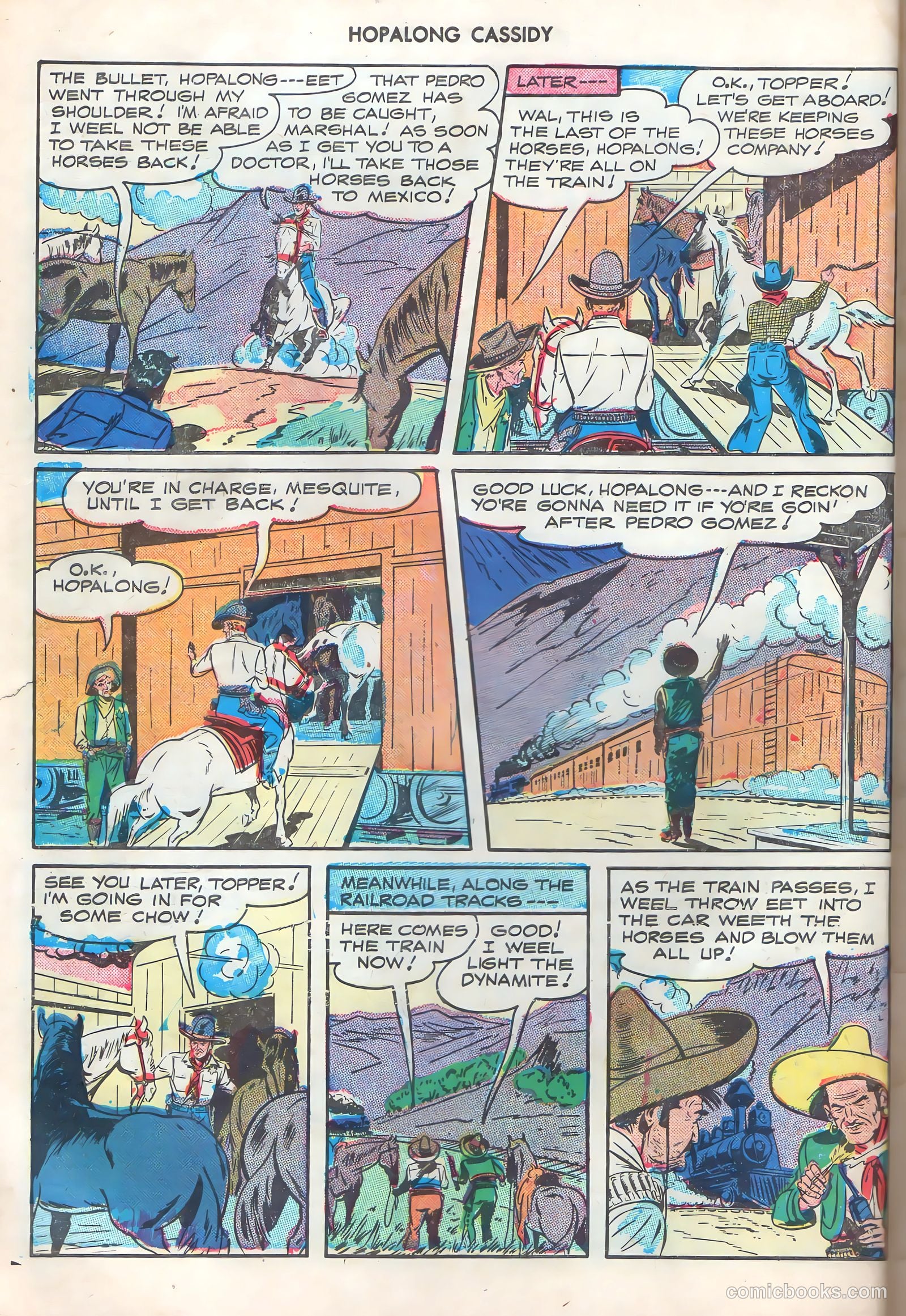 Hopalong Cassidy #19 (1948) — page 46 of 52