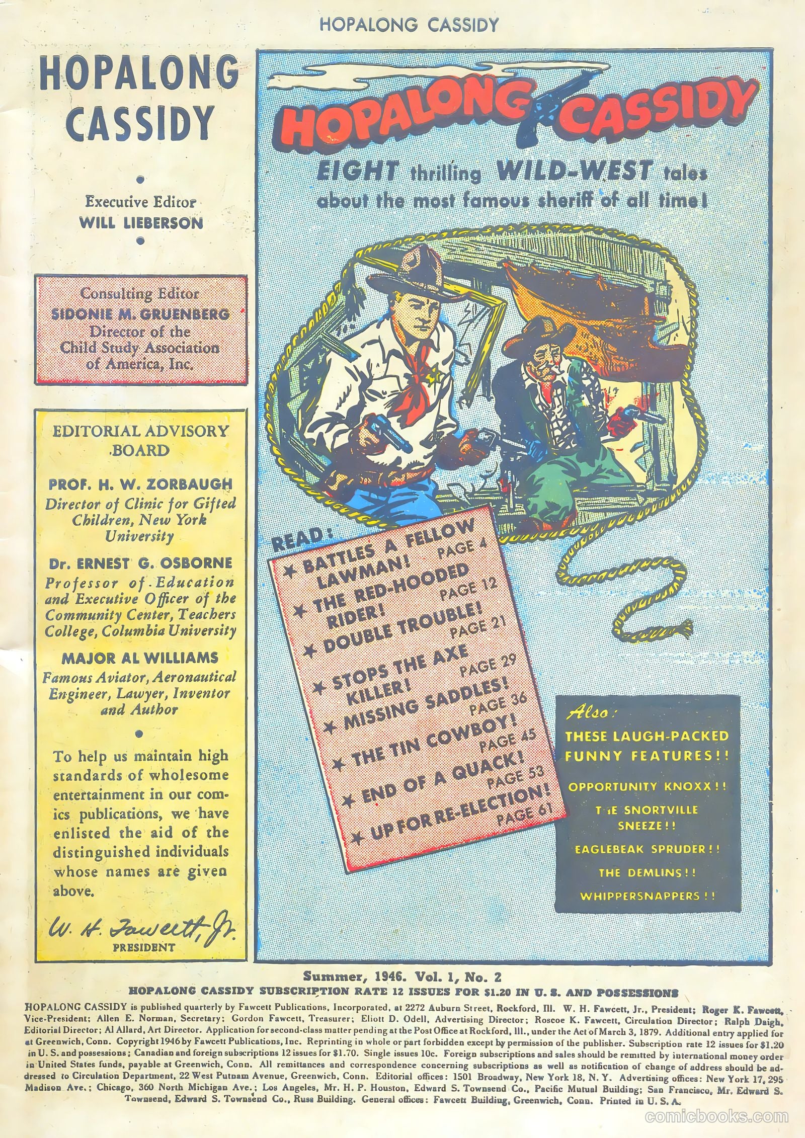 Hopalong Cassidy #2 (1946) — page 3 of 68