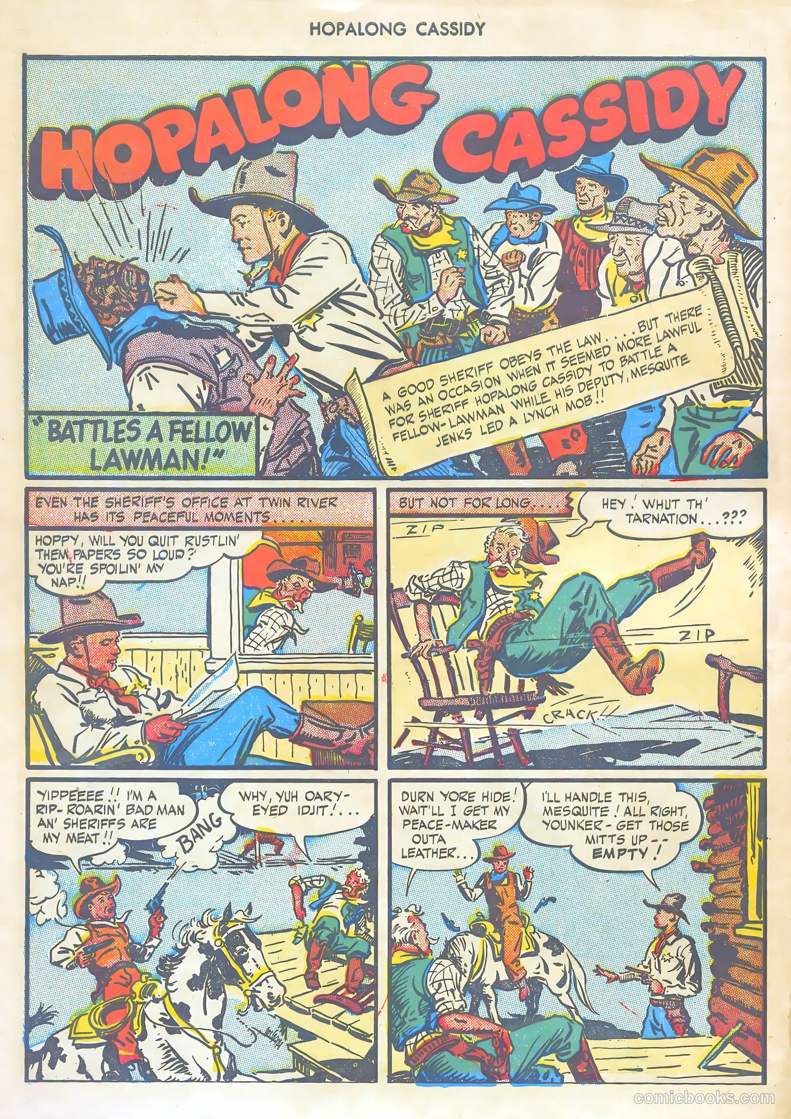 Hopalong Cassidy #2 (1946) — page 4 of 68