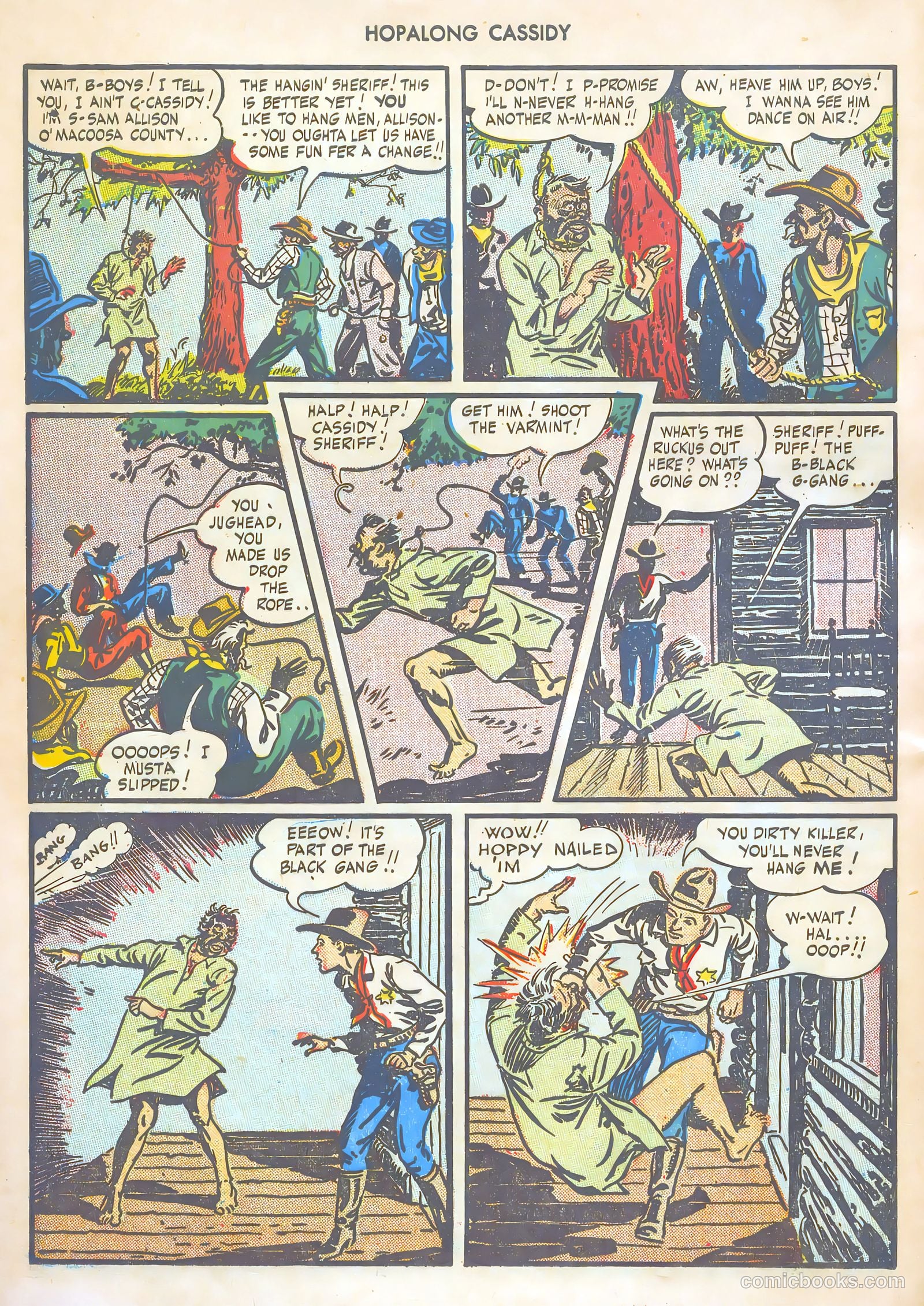 Hopalong Cassidy #2 (1946) — page 8 of 68