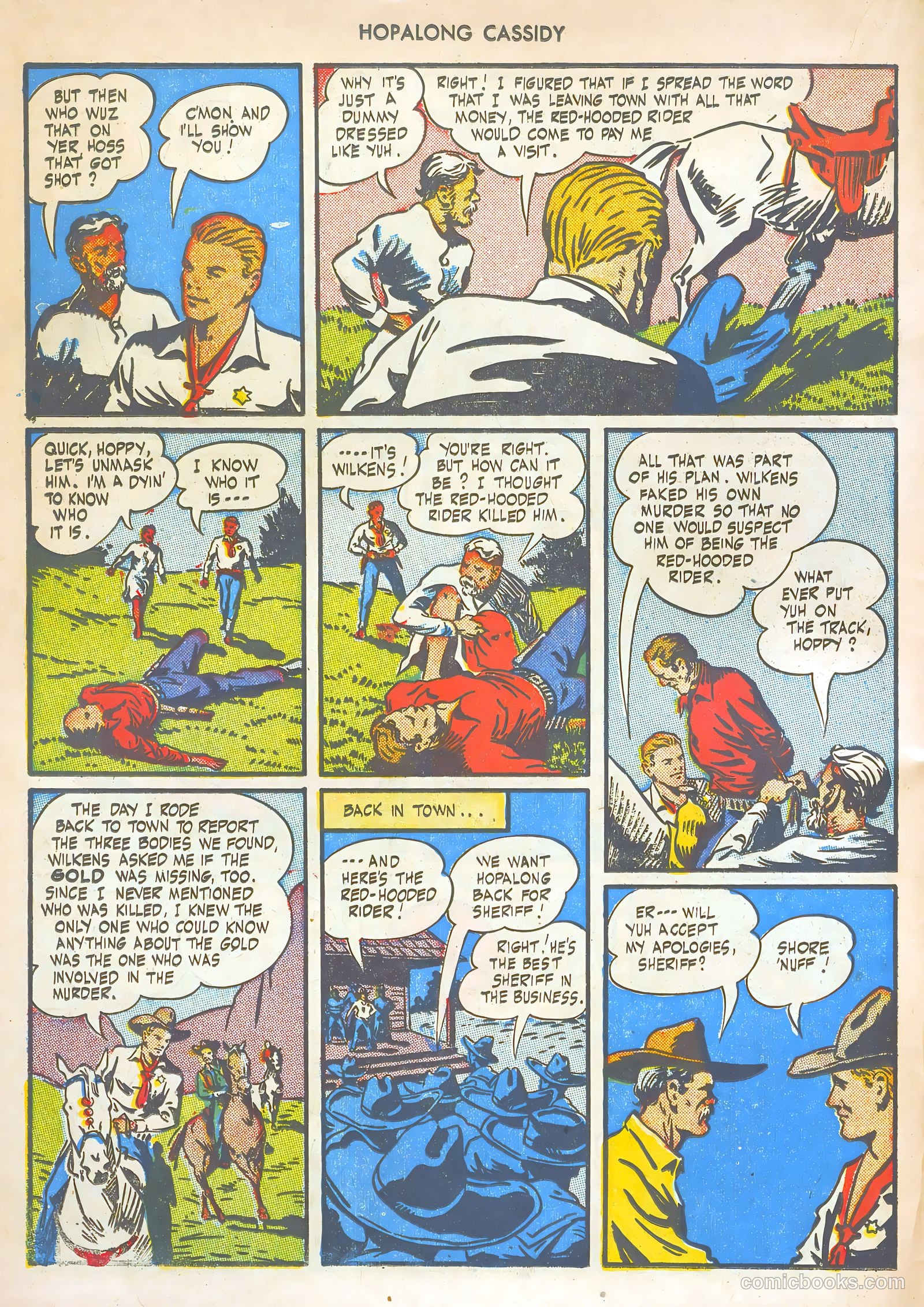 Hopalong Cassidy #2 (1946) — page 18 of 68