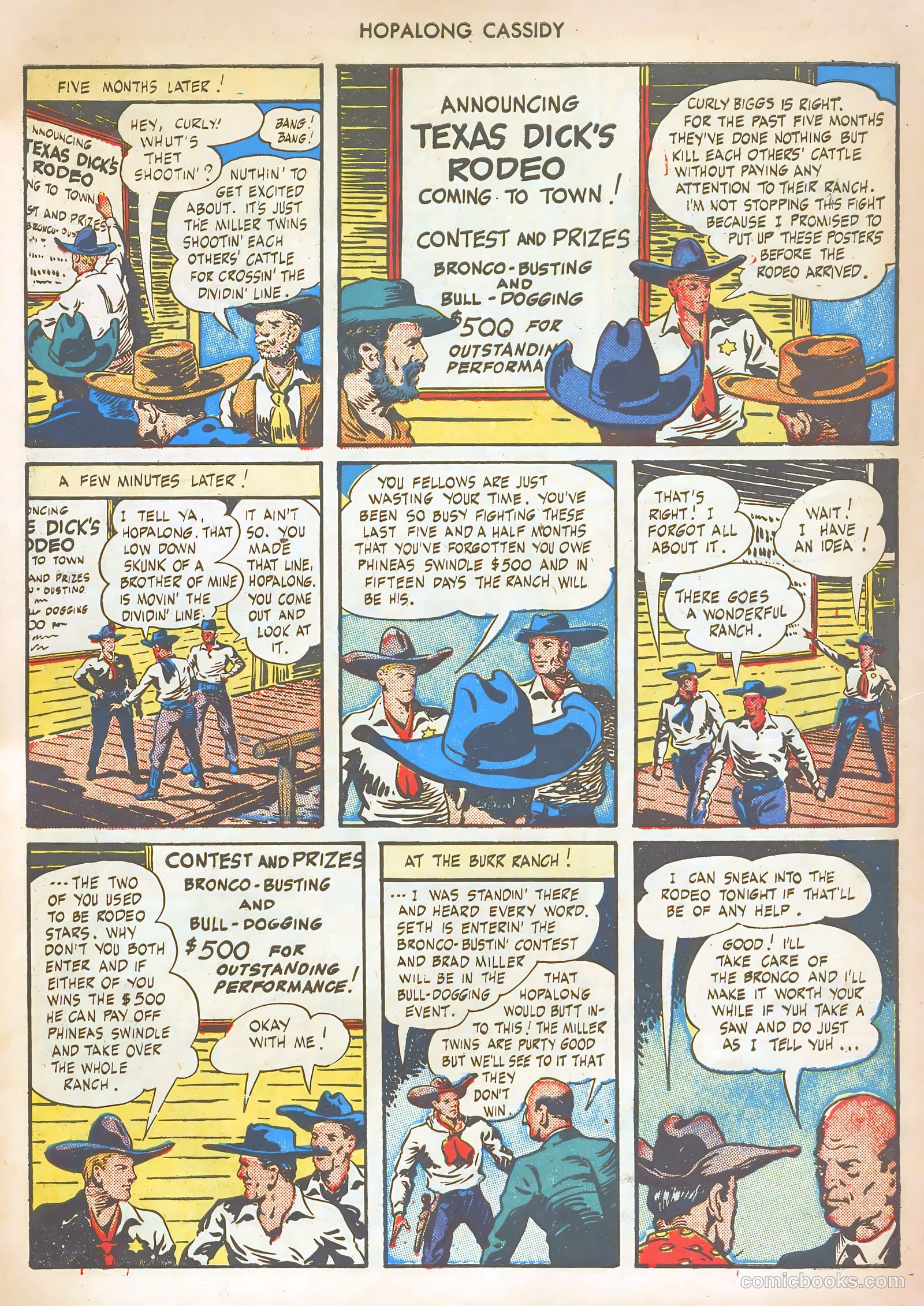 Hopalong Cassidy #2 (1946) — page 23 of 68