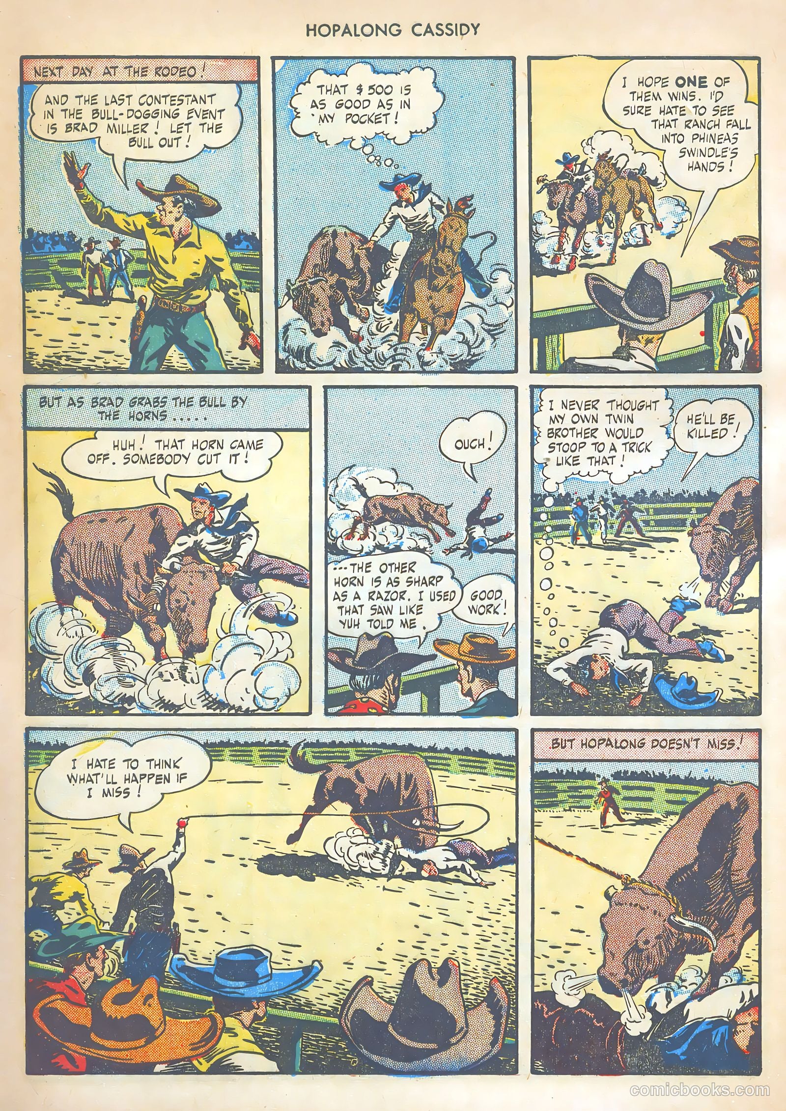 Hopalong Cassidy #2 (1946) — page 24 of 68