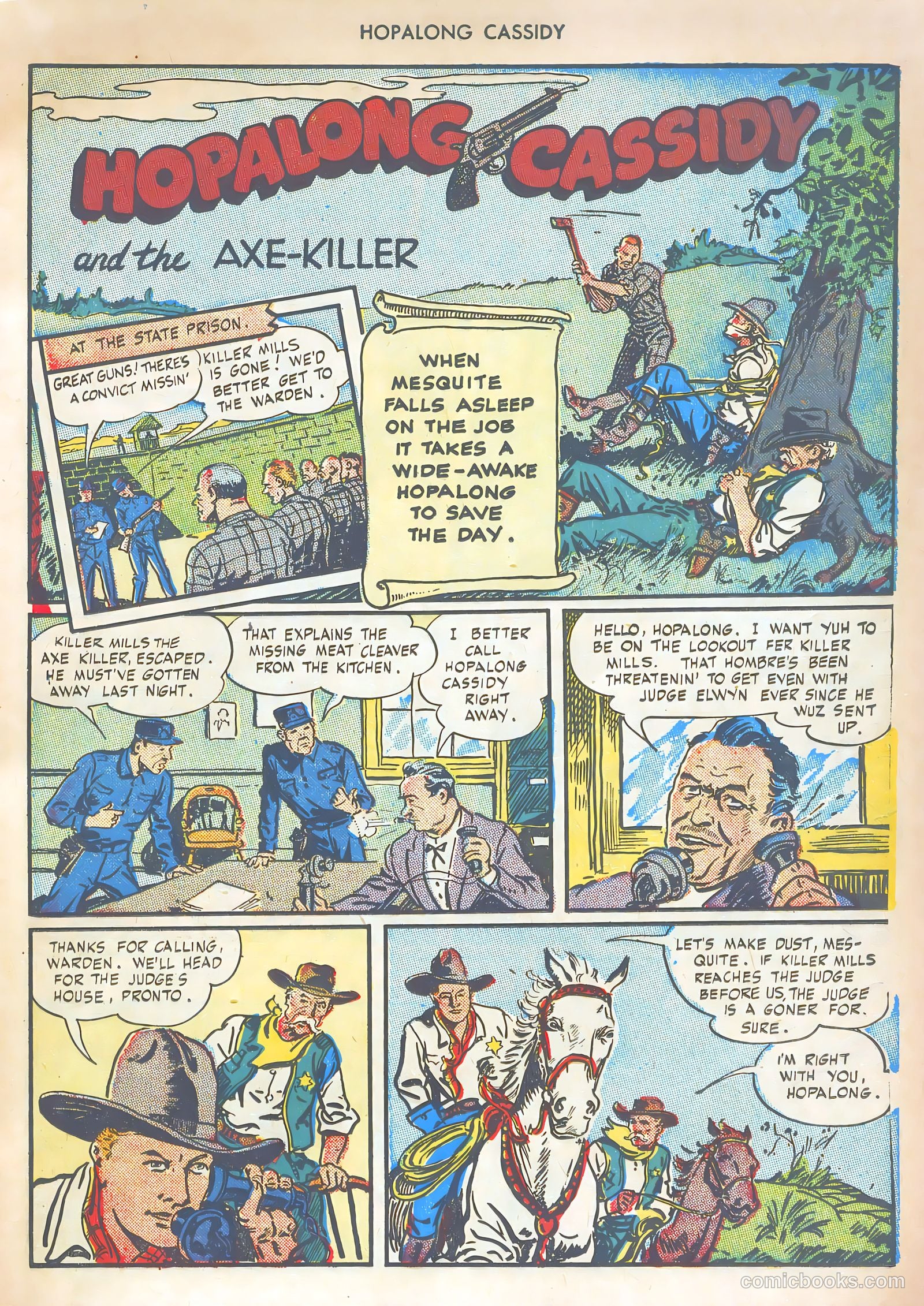 Hopalong Cassidy #2 (1946) — page 29 of 68