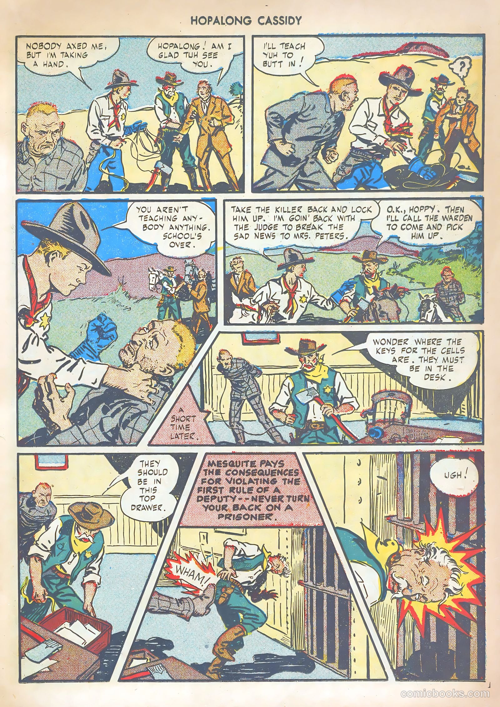 Hopalong Cassidy #2 (1946) — page 31 of 68
