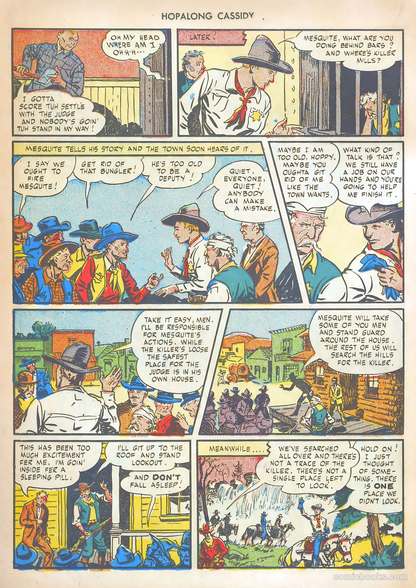 Hopalong Cassidy #2 (1946) — page 32 of 68