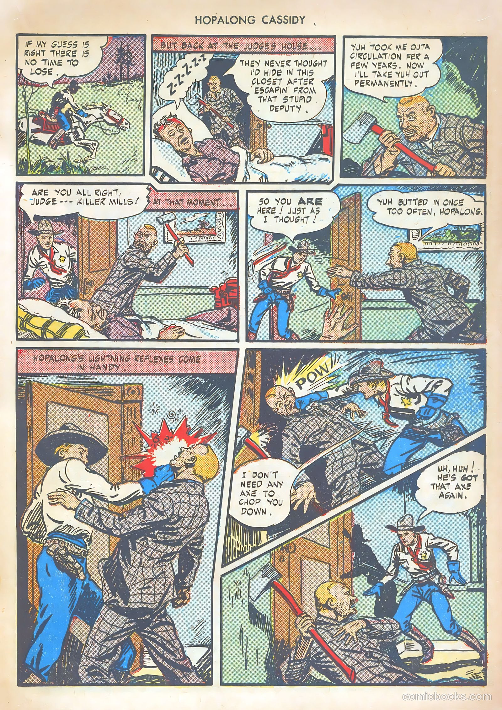 Hopalong Cassidy #2 (1946) — page 33 of 68