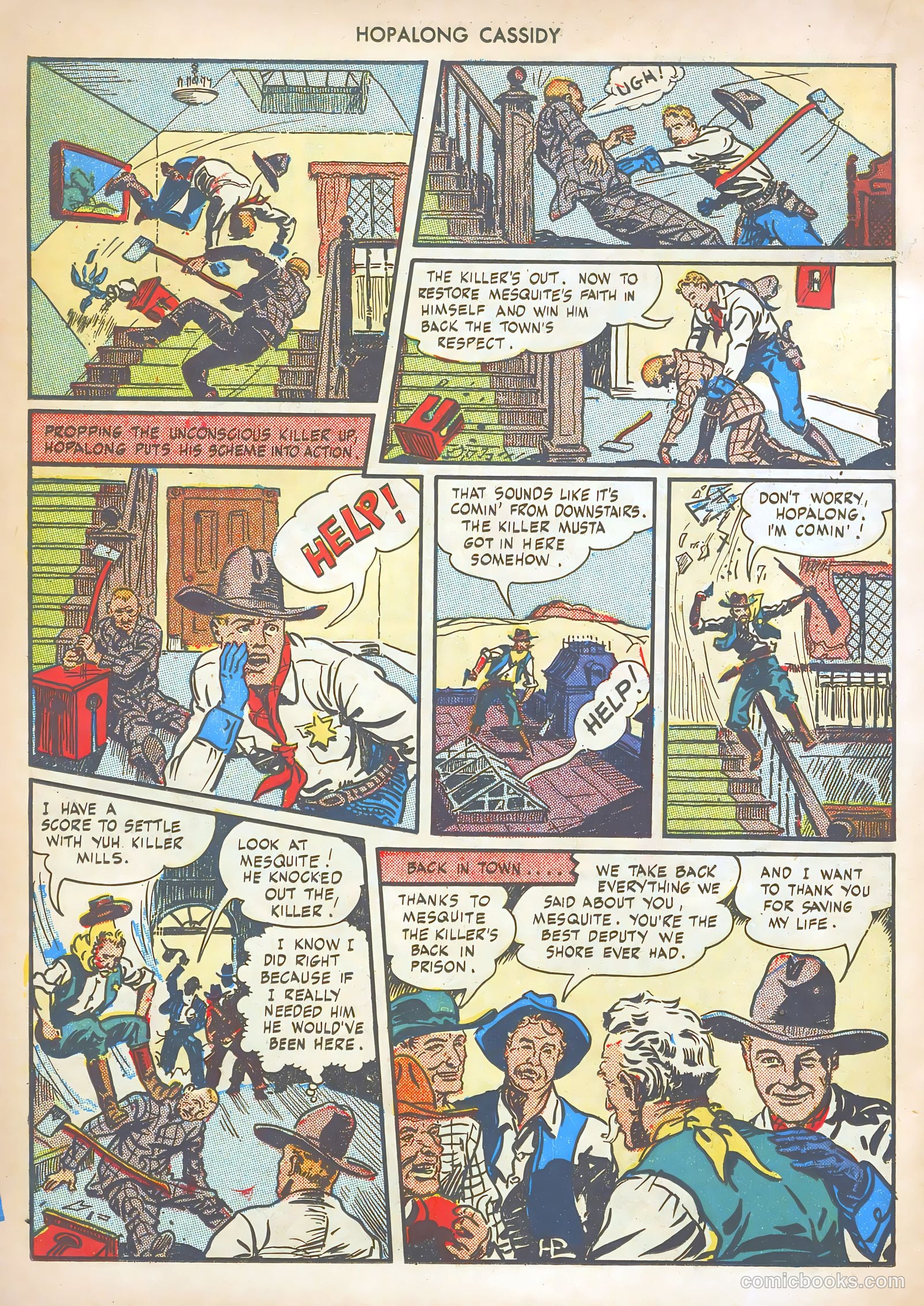 Hopalong Cassidy #2 (1946) — page 34 of 68