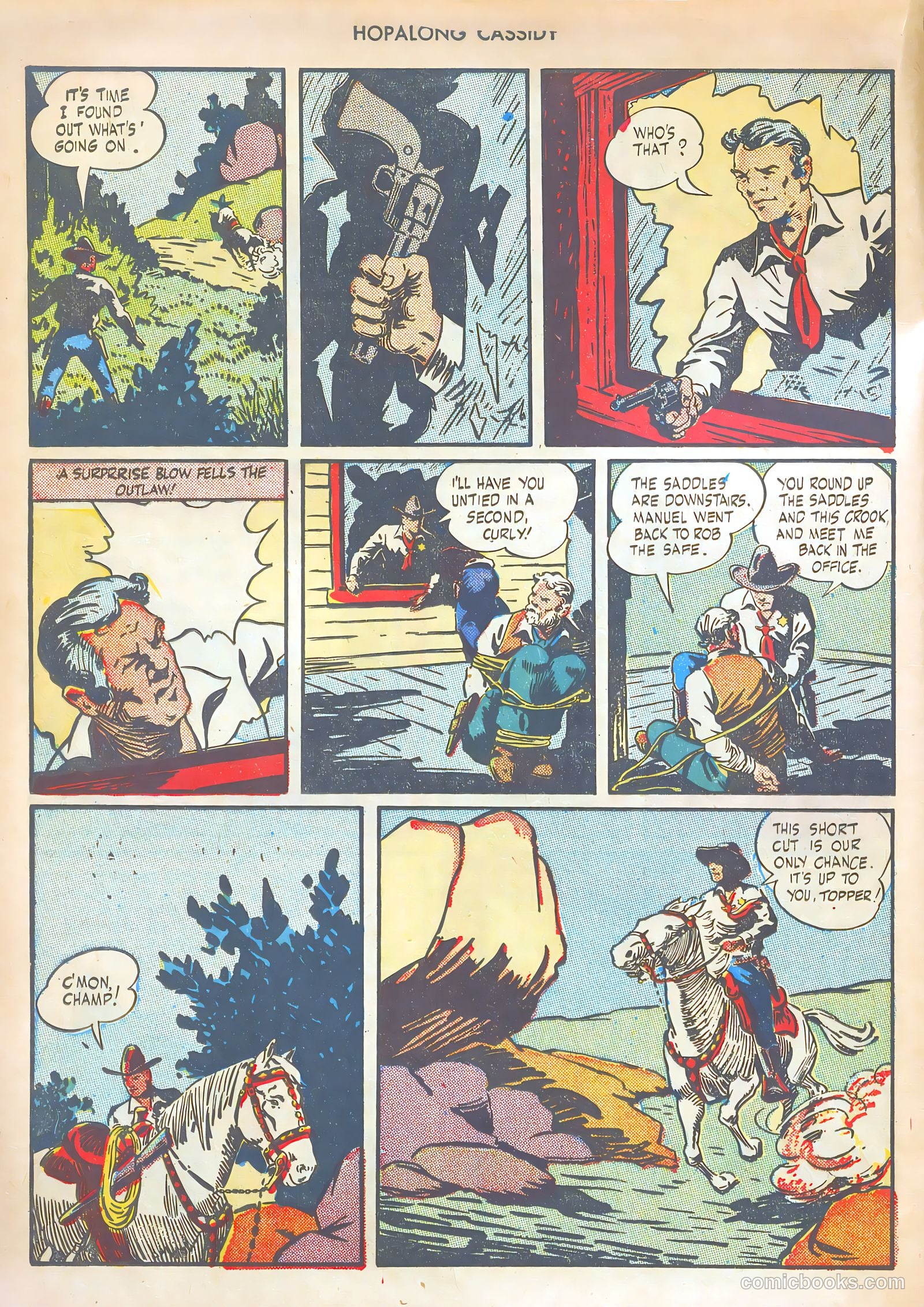 Hopalong Cassidy #2 (1946) — page 40 of 68
