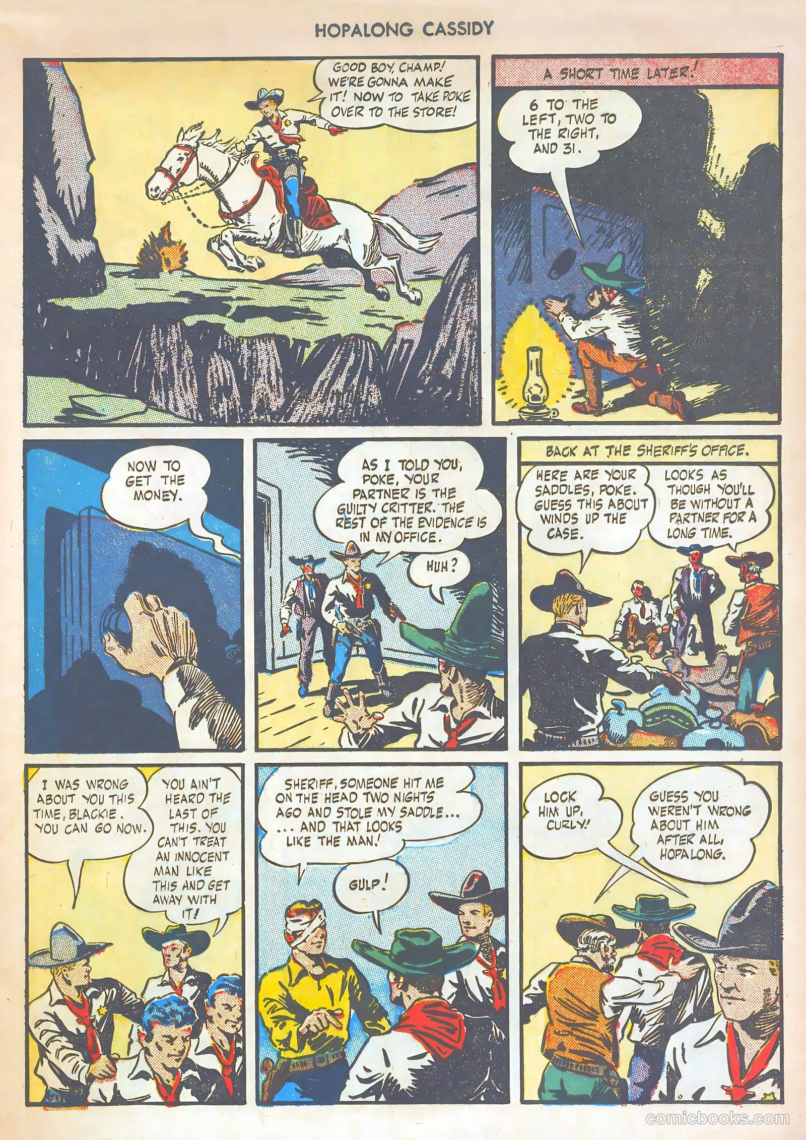 Hopalong Cassidy #2 (1946) — page 41 of 68