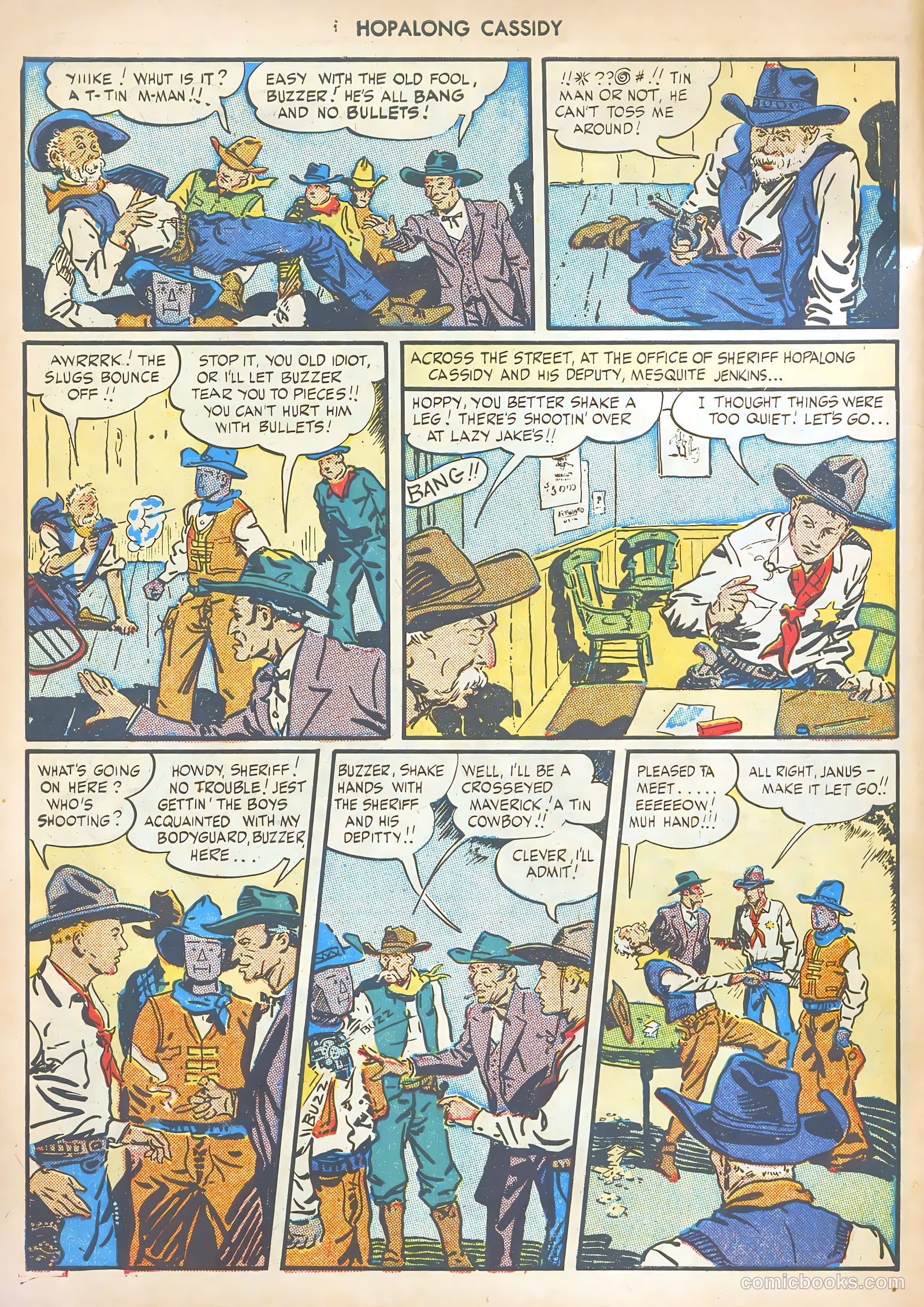 Hopalong Cassidy #2 (1946) — page 46 of 68