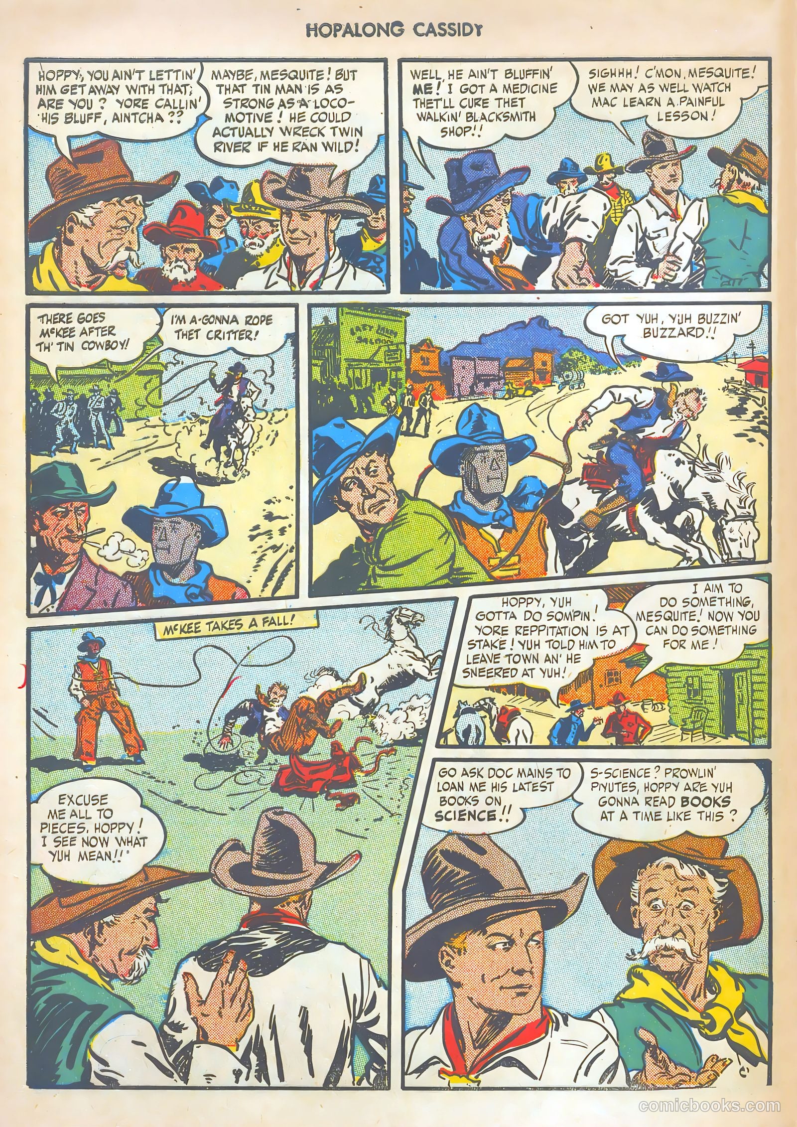 Hopalong Cassidy #2 (1946) — page 48 of 68