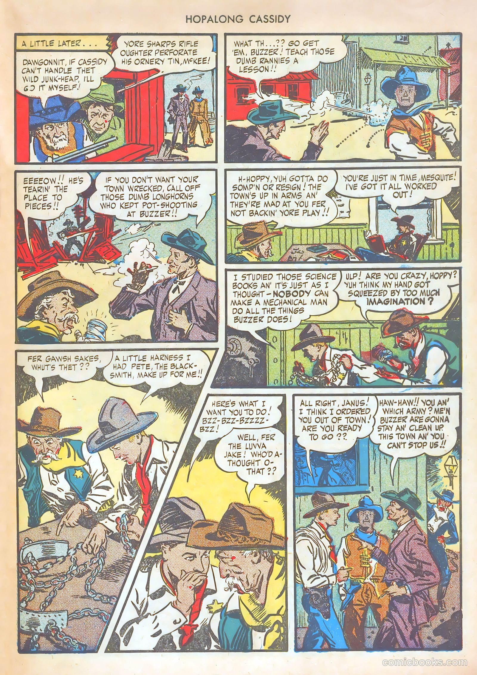 Hopalong Cassidy #2 (1946) — page 49 of 68