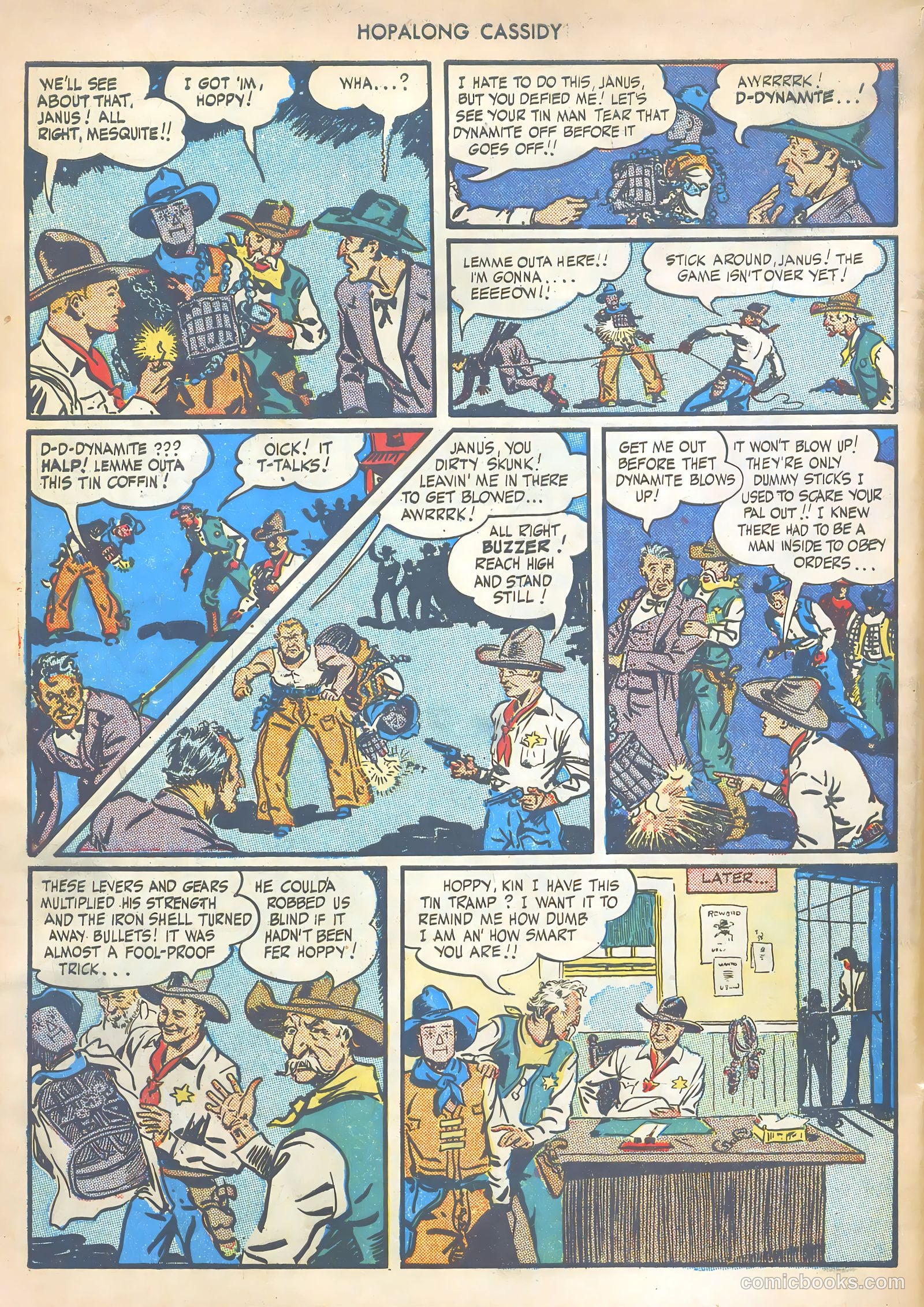 Hopalong Cassidy #2 (1946) — page 50 of 68