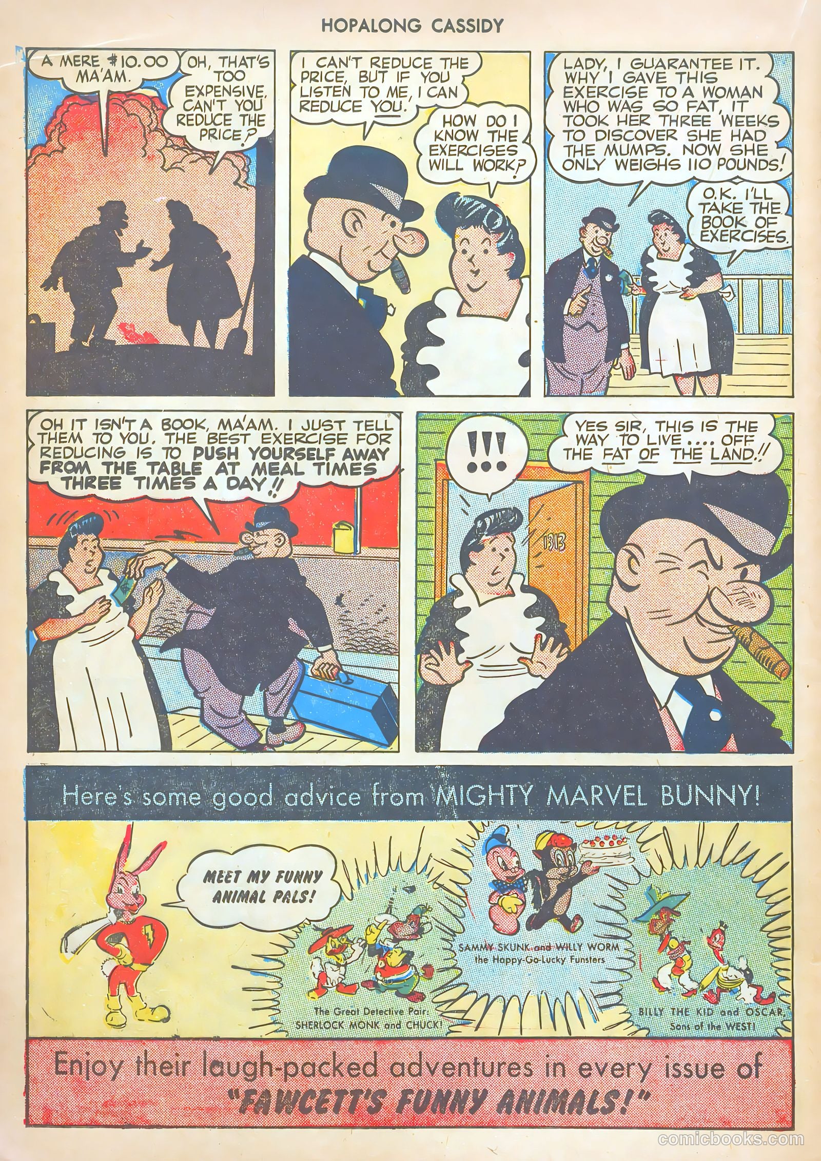 Hopalong Cassidy #2 (1946) — page 52 of 68