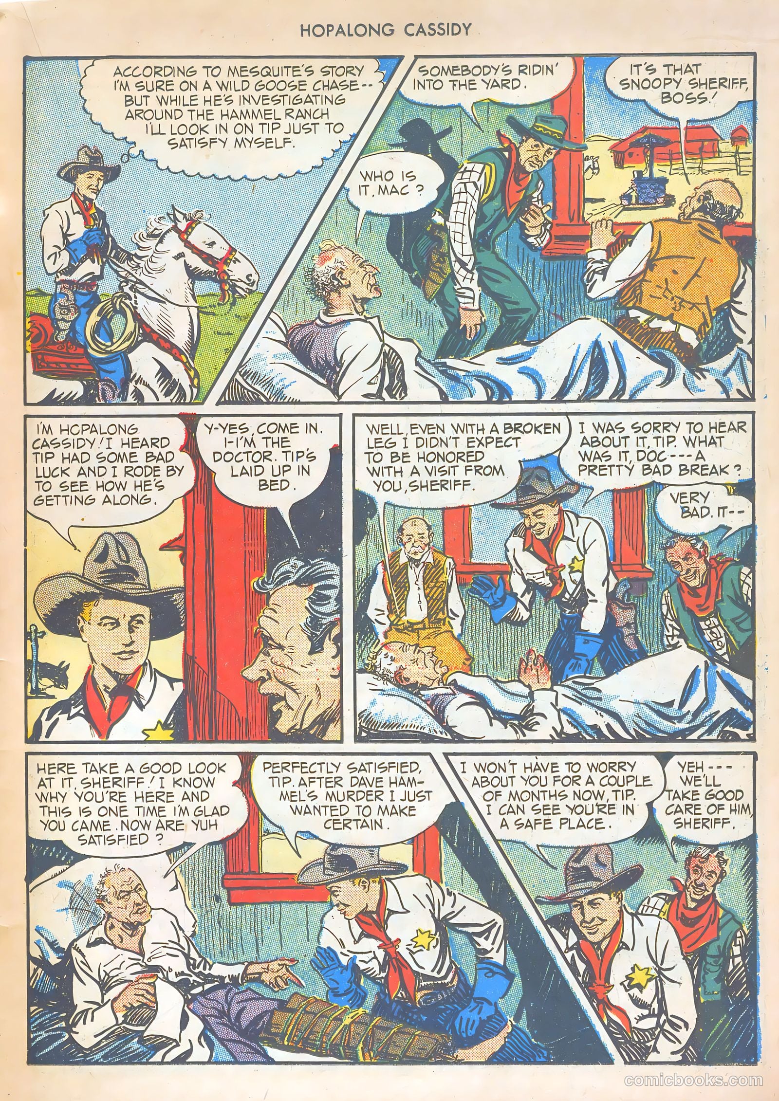 Hopalong Cassidy #2 (1946) — page 55 of 68