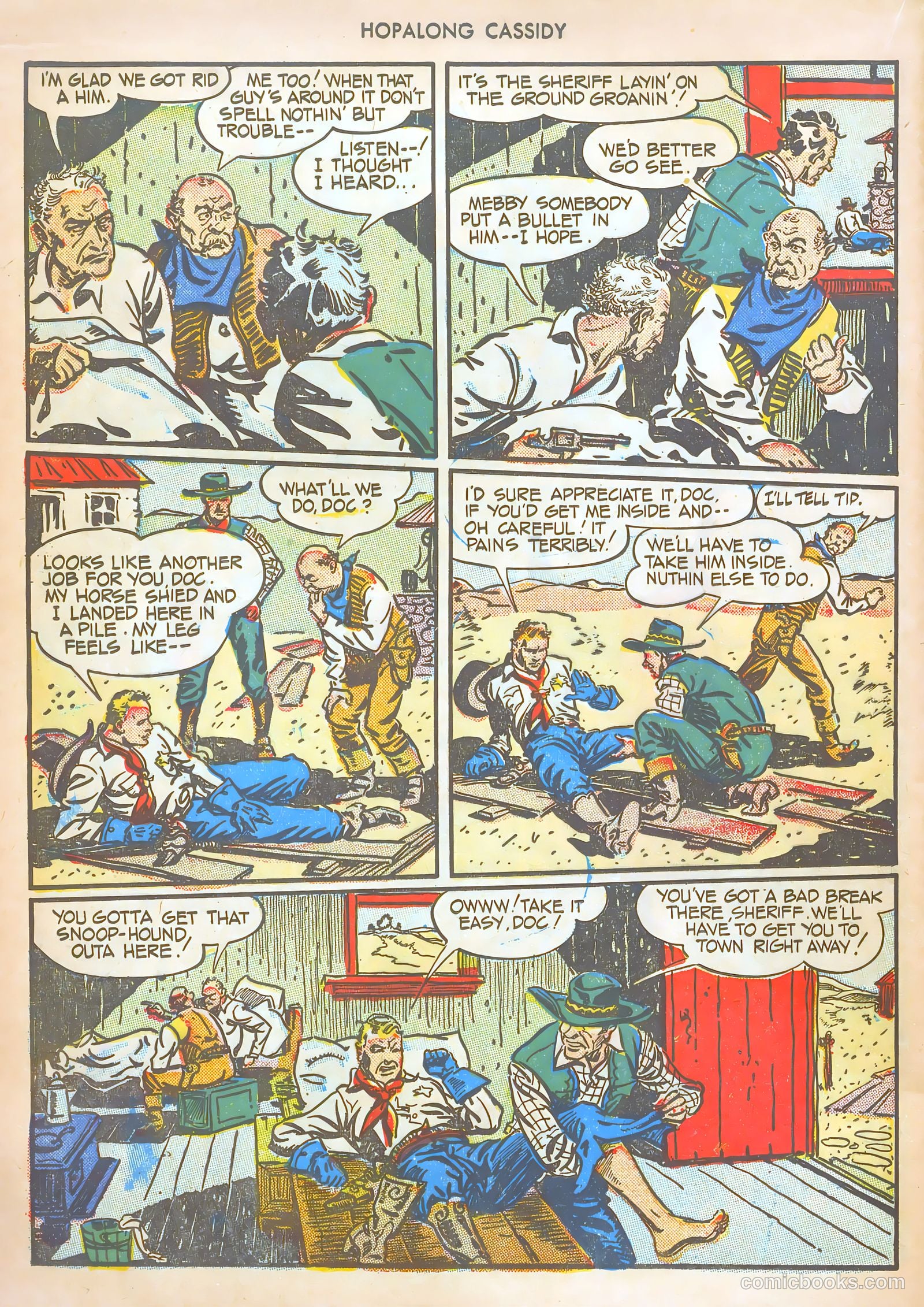 Hopalong Cassidy #2 (1946) — page 56 of 68