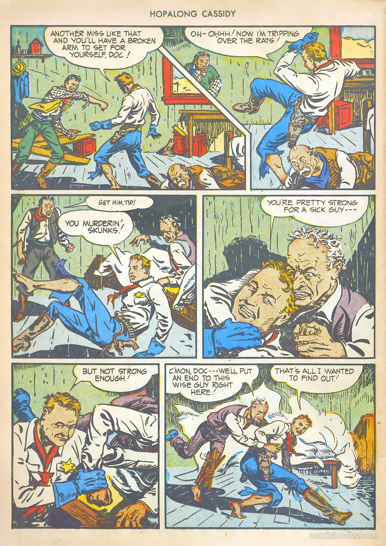 Hopalong Cassidy #2 (1946) — page 58 of 68