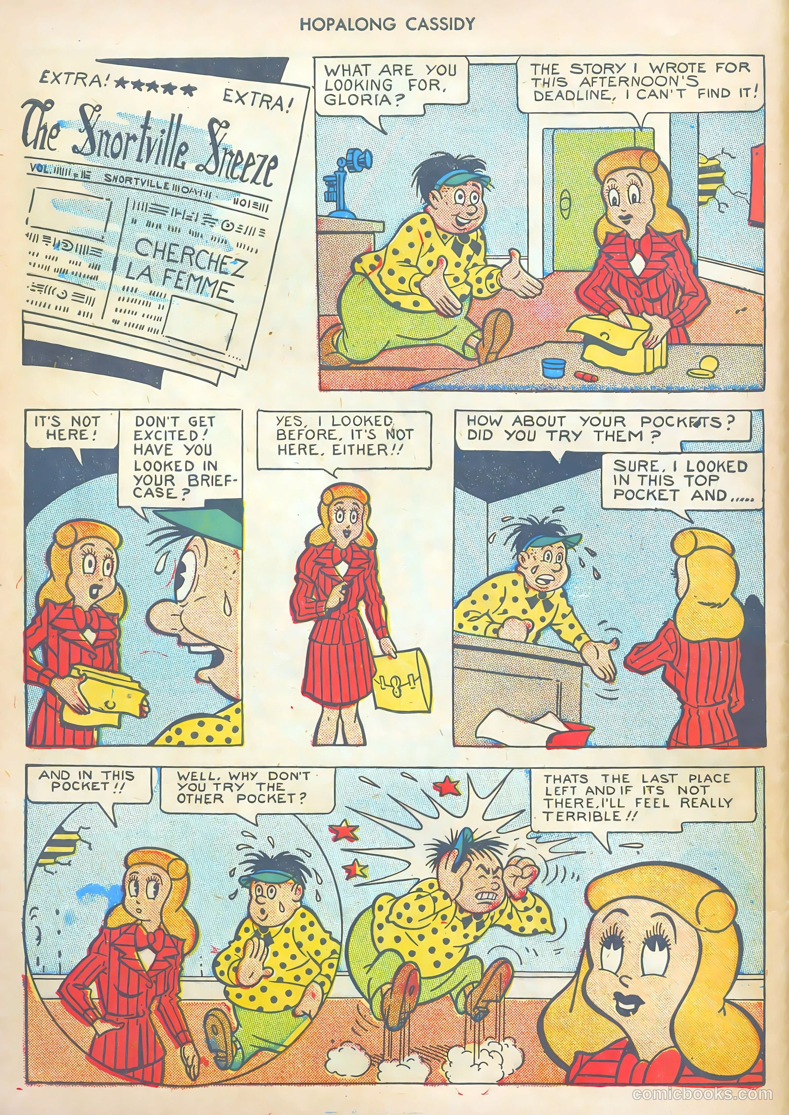 Hopalong Cassidy #2 (1946) — page 60 of 68