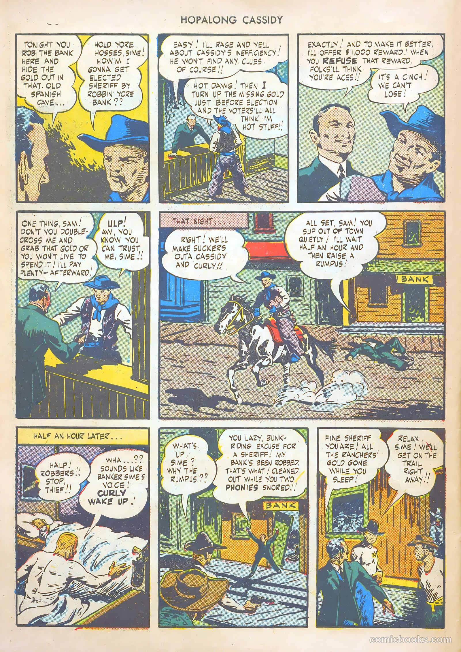 Hopalong Cassidy #2 (1946) — page 62 of 68