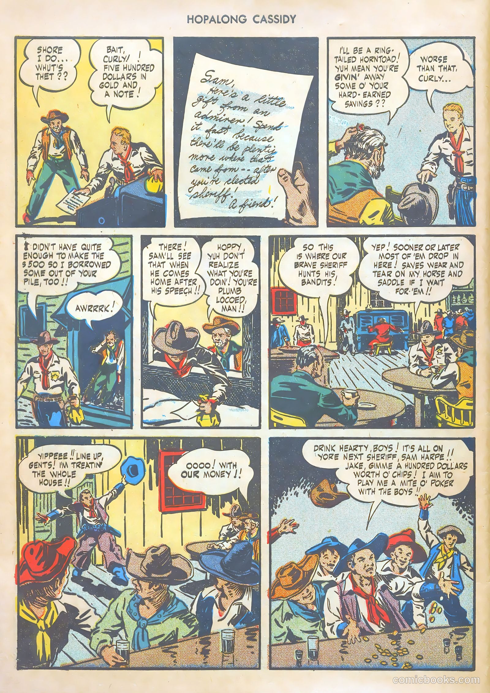 Hopalong Cassidy #2 (1946) — page 64 of 68